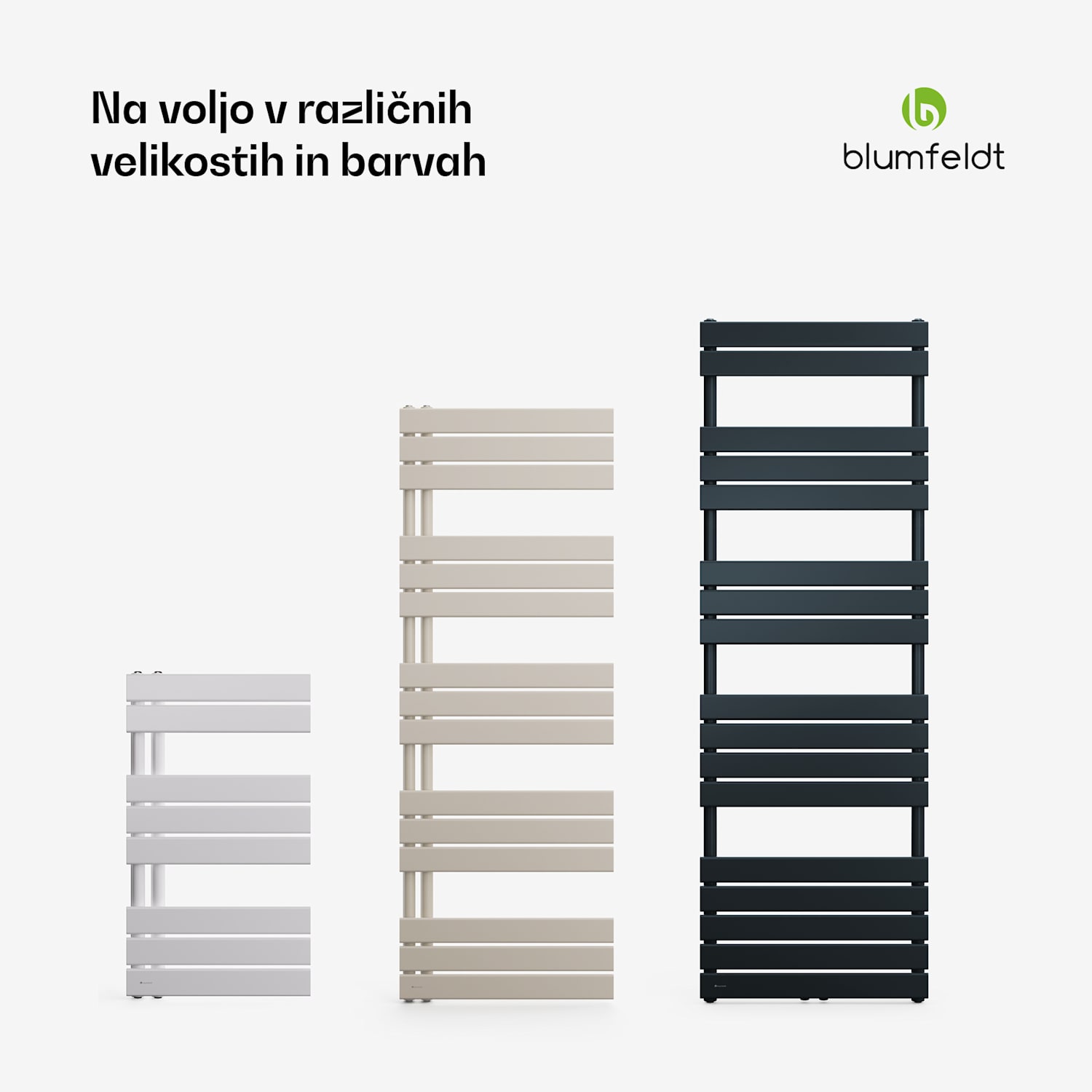 Fairmont Radiator, 45 x 80 cm, stenska namestitev, sodoben dizajn, topla voda 45 x 80 cm | Bela