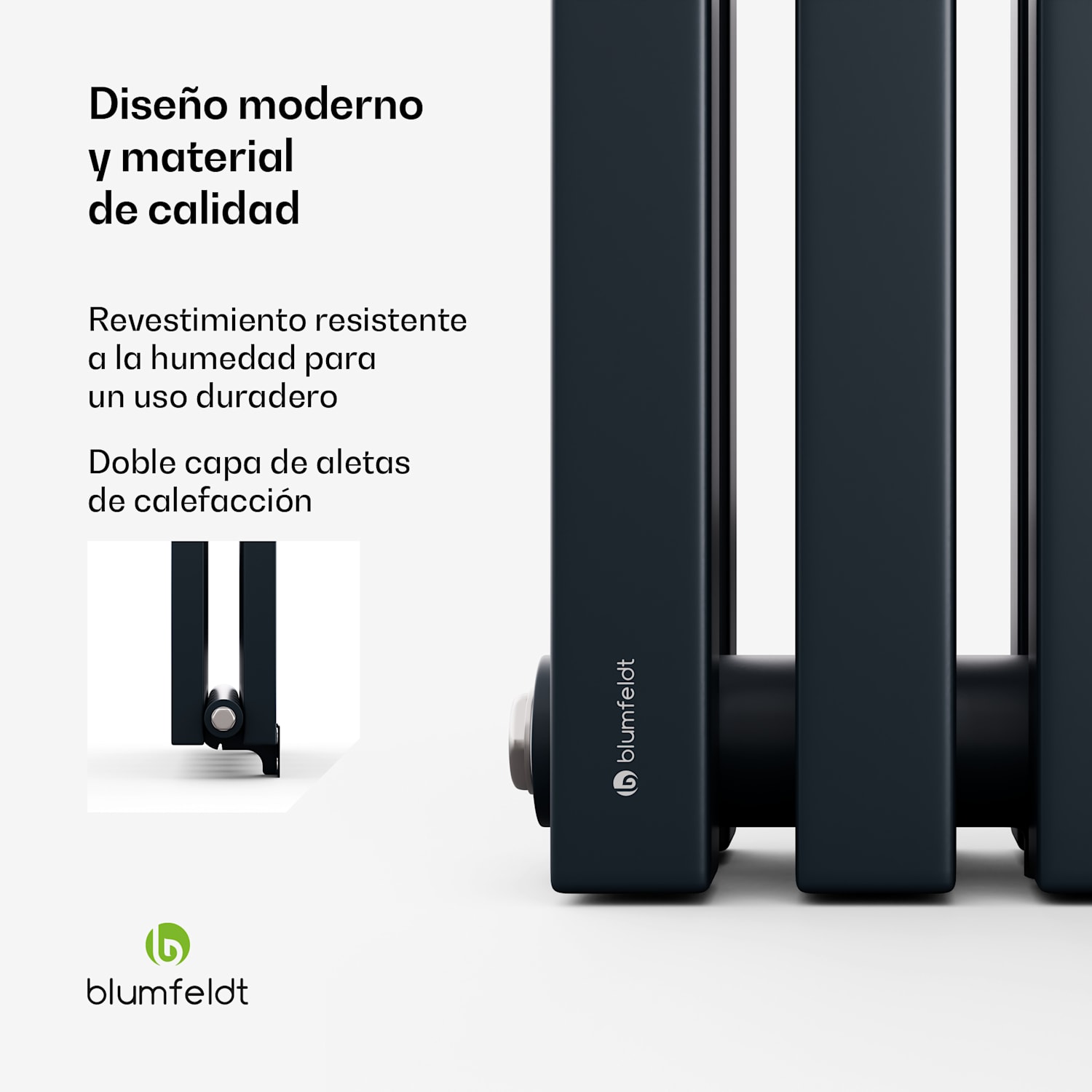 Radiador Delgado | diseño moderno | 25 x 120 cm | 942 W | conexión central 120 x 25 cm | Antracita