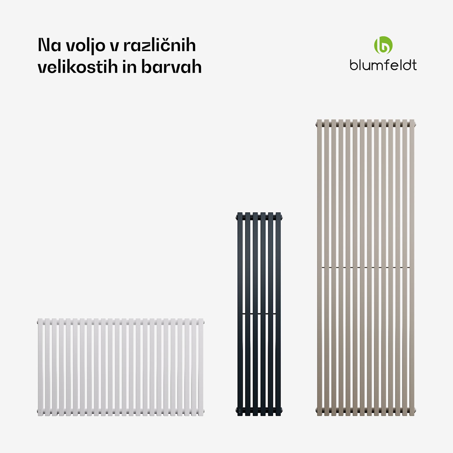 Delgado radiator | sodoben dizajn | 25 x 120 cm | 942 W | sredinska povezava 120 x 25 cm | Bela