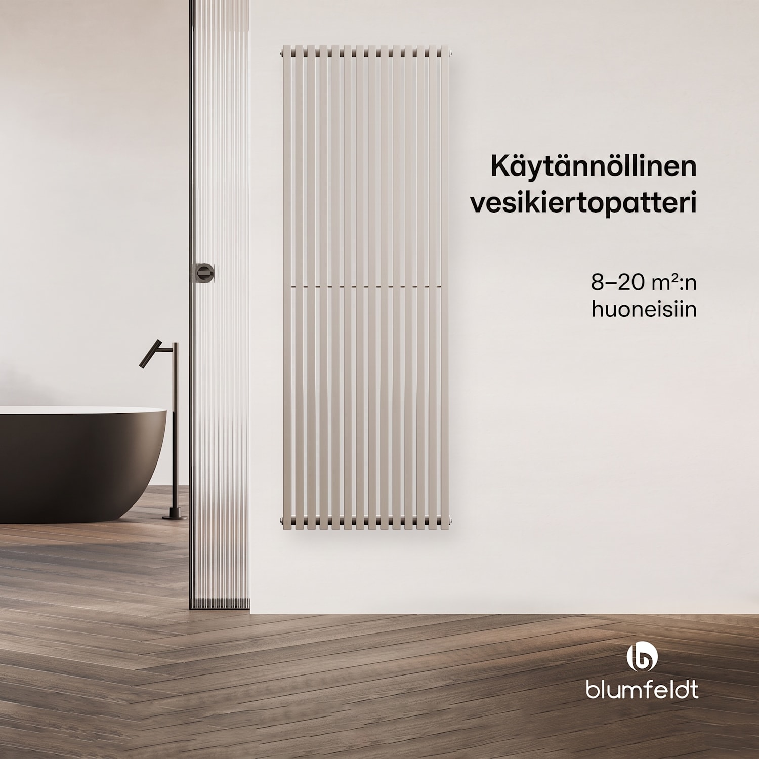 Delgado-patteri | Moderni muotoilu | 60 x 180 cm | 1486 W | Keskiliitäntä 180 x 60 cm | Hiekka