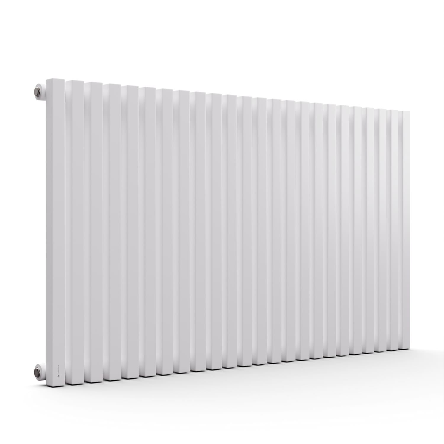 Delgado radiator | modern design | 63 x 100 cm | 891 W | side connection 63 x 100 cm | White