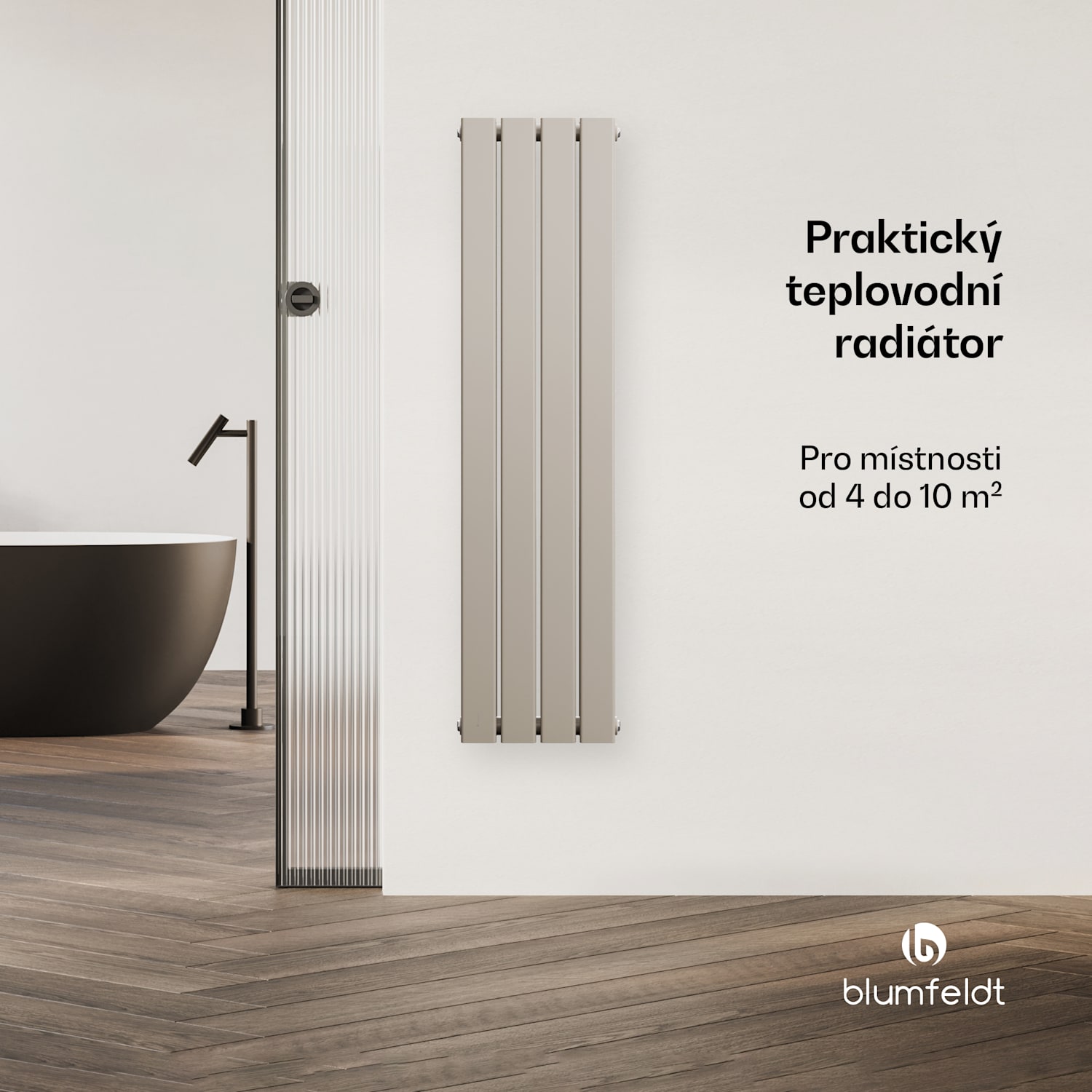 Ontario radiátor 120x30 Výkon 612  W 