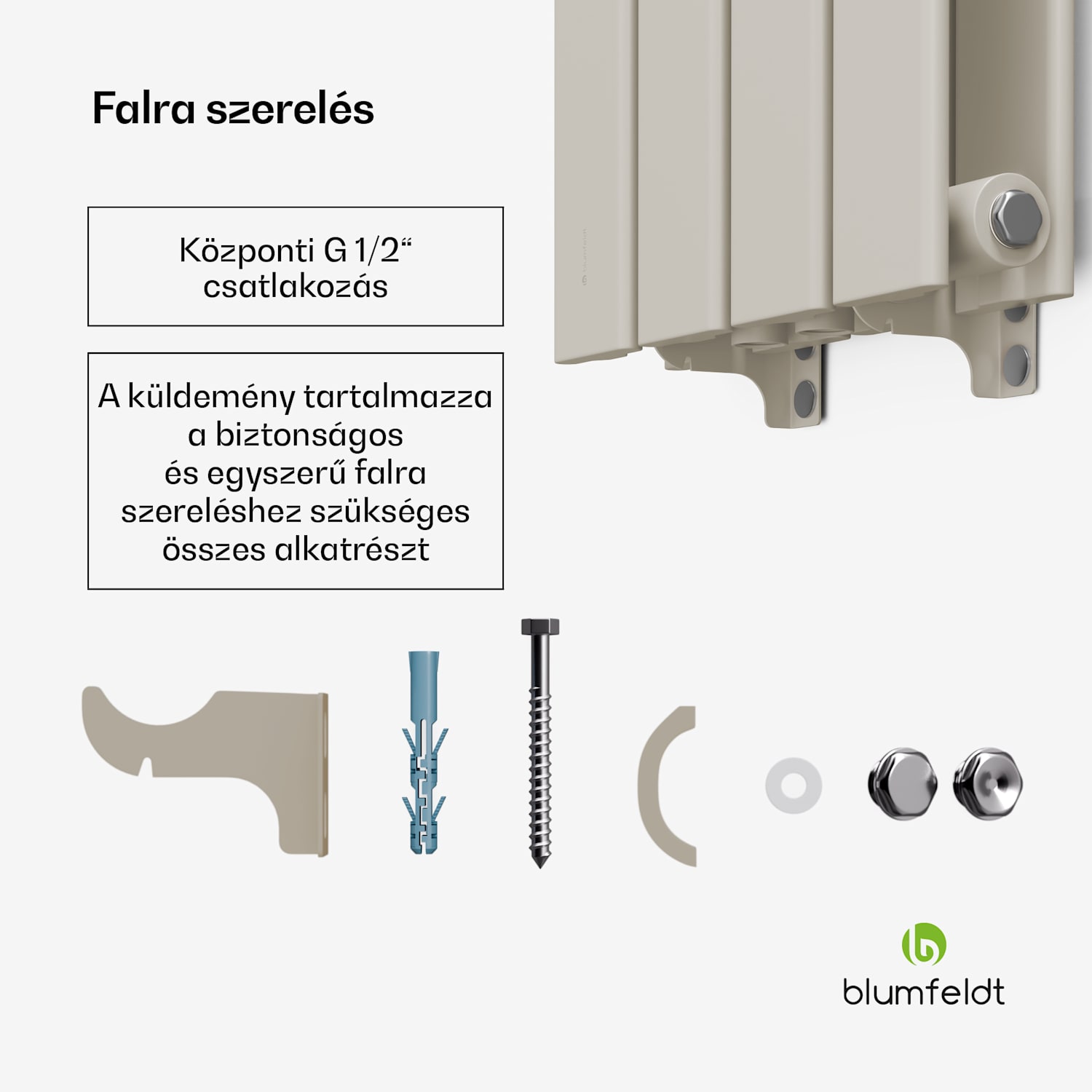 Ontario radiátor 120x30 Teljesítmény 612 W 