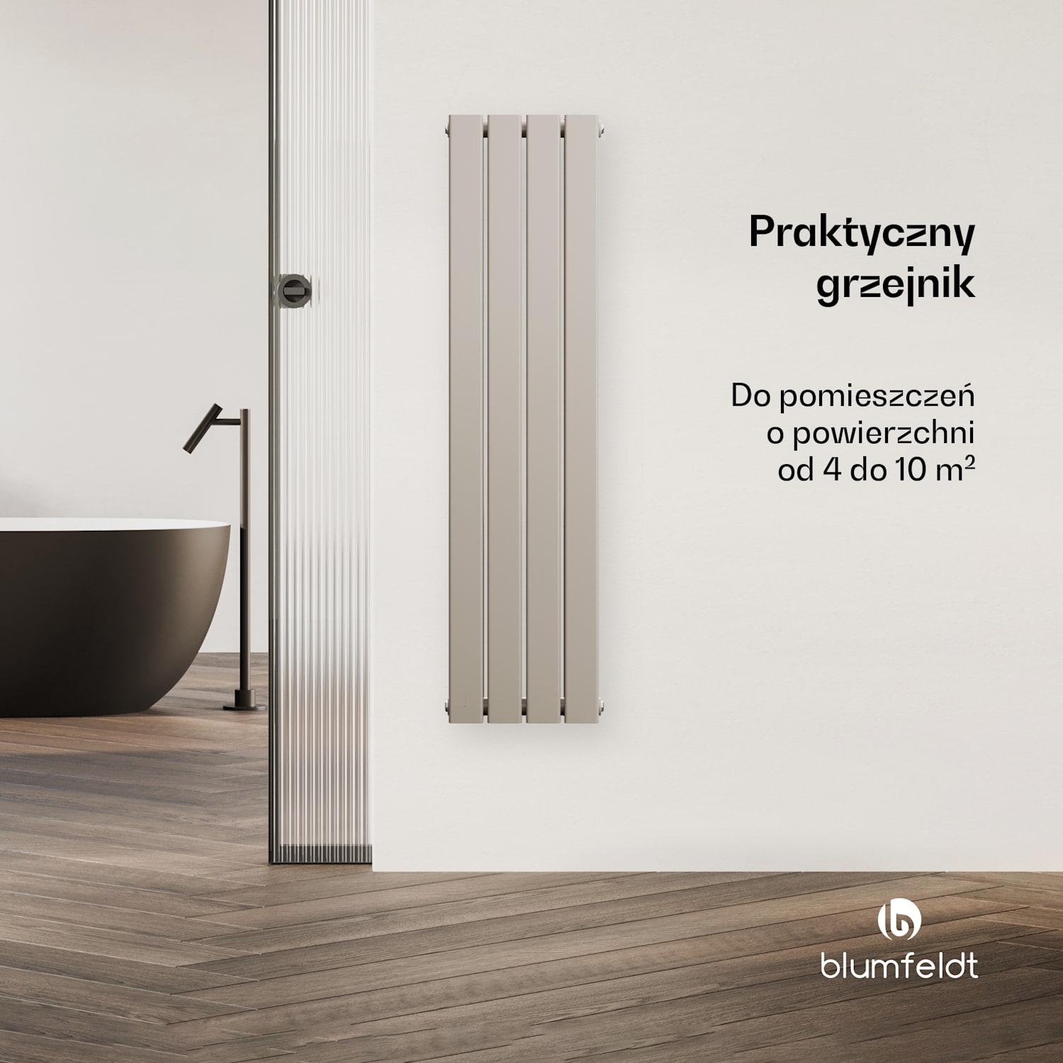 Grzejnik Ontario 120x30 o mocy 612  W 