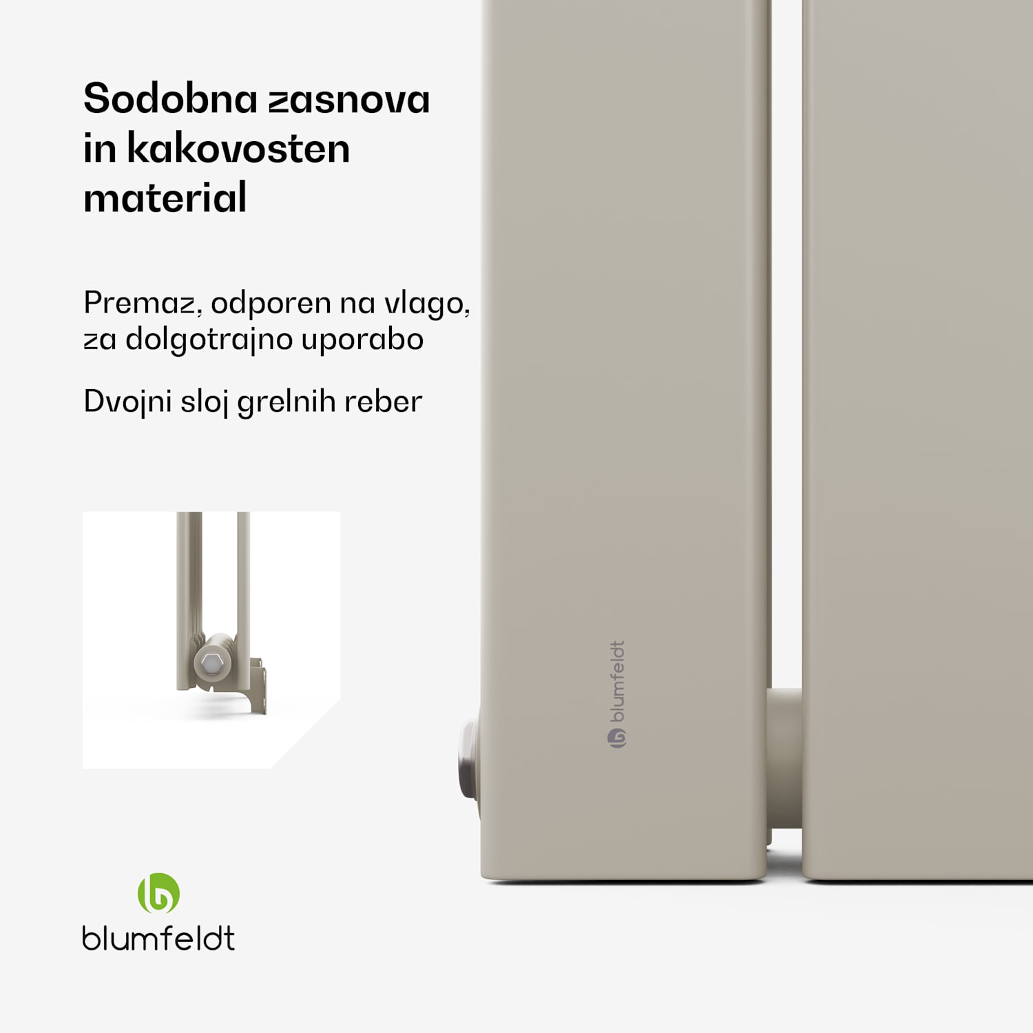 Ontario radiator 120x30 Moč 612 V 