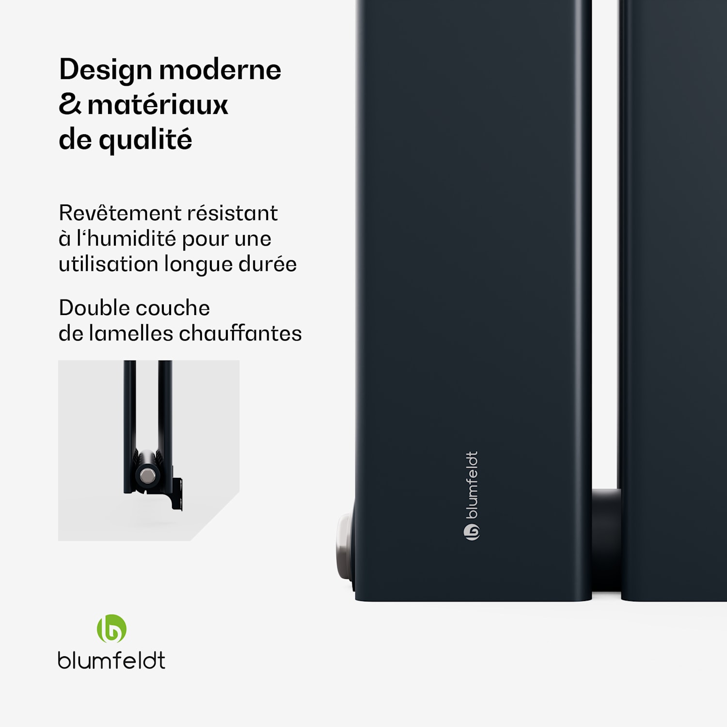 Ontario 180x45 Double couche Anthracite Anthracite