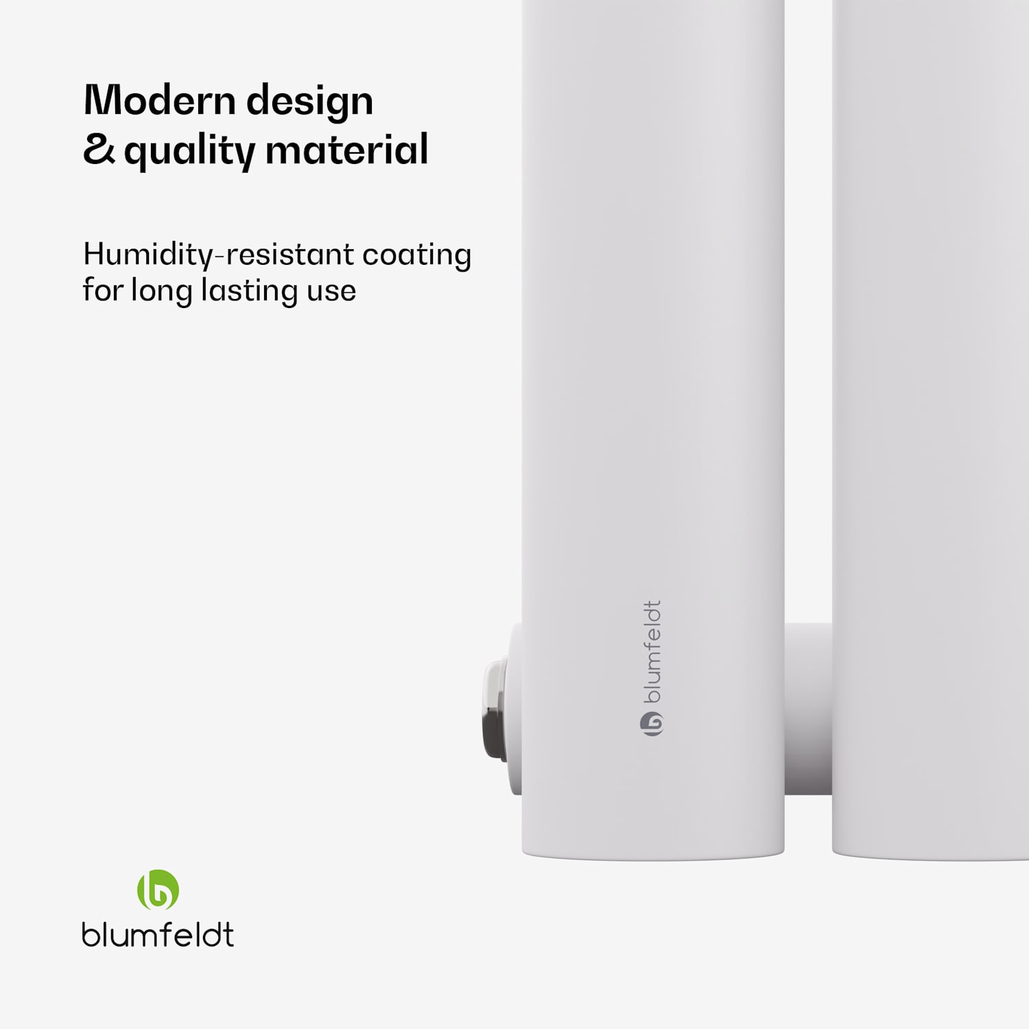 Blumfeldt Tallheo radiator 60x30 230W Single Layer | 60 x 30 cm | Wit