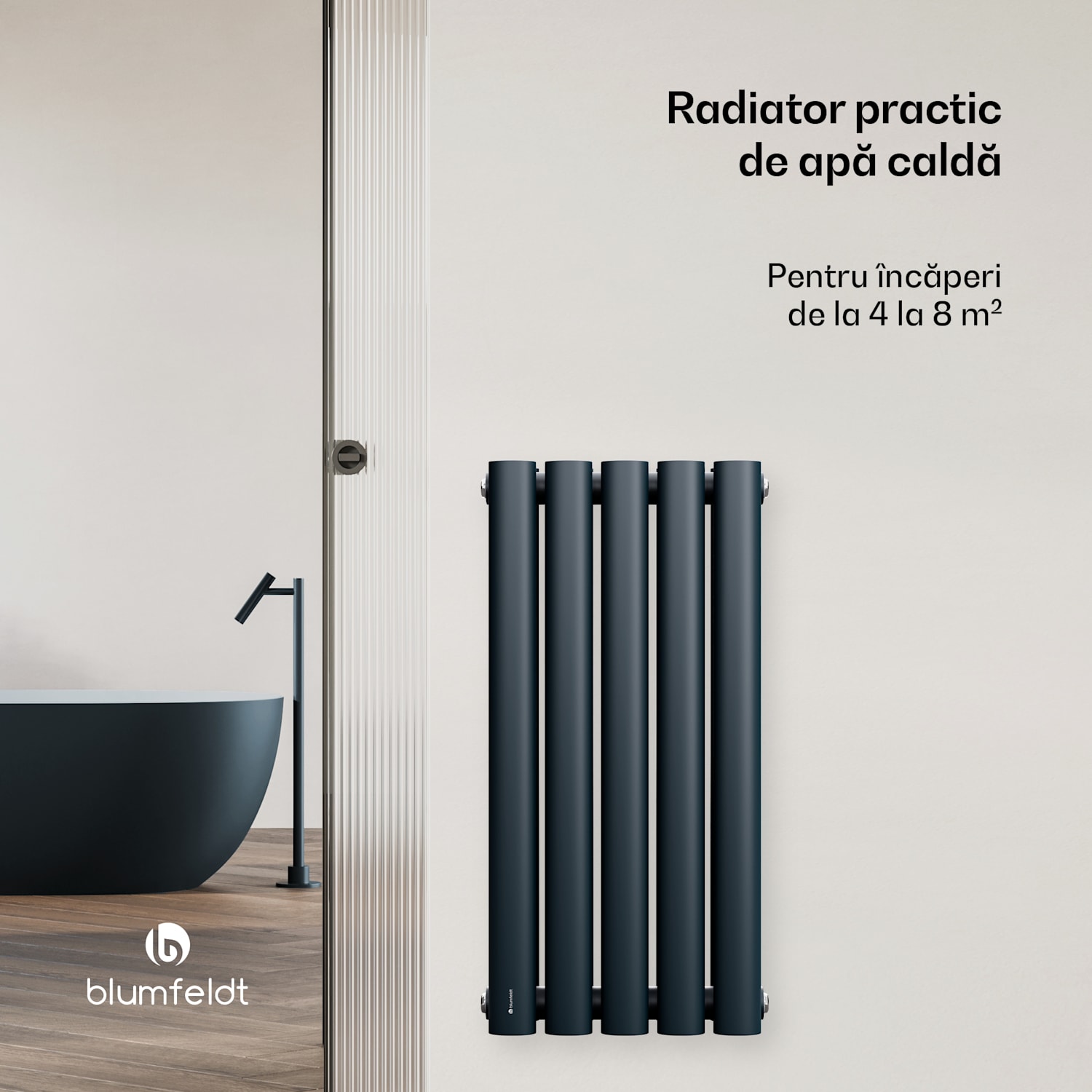 Tallheo radiator 60x30 360W Două rânduri | 60 x 30 cm | Antracit