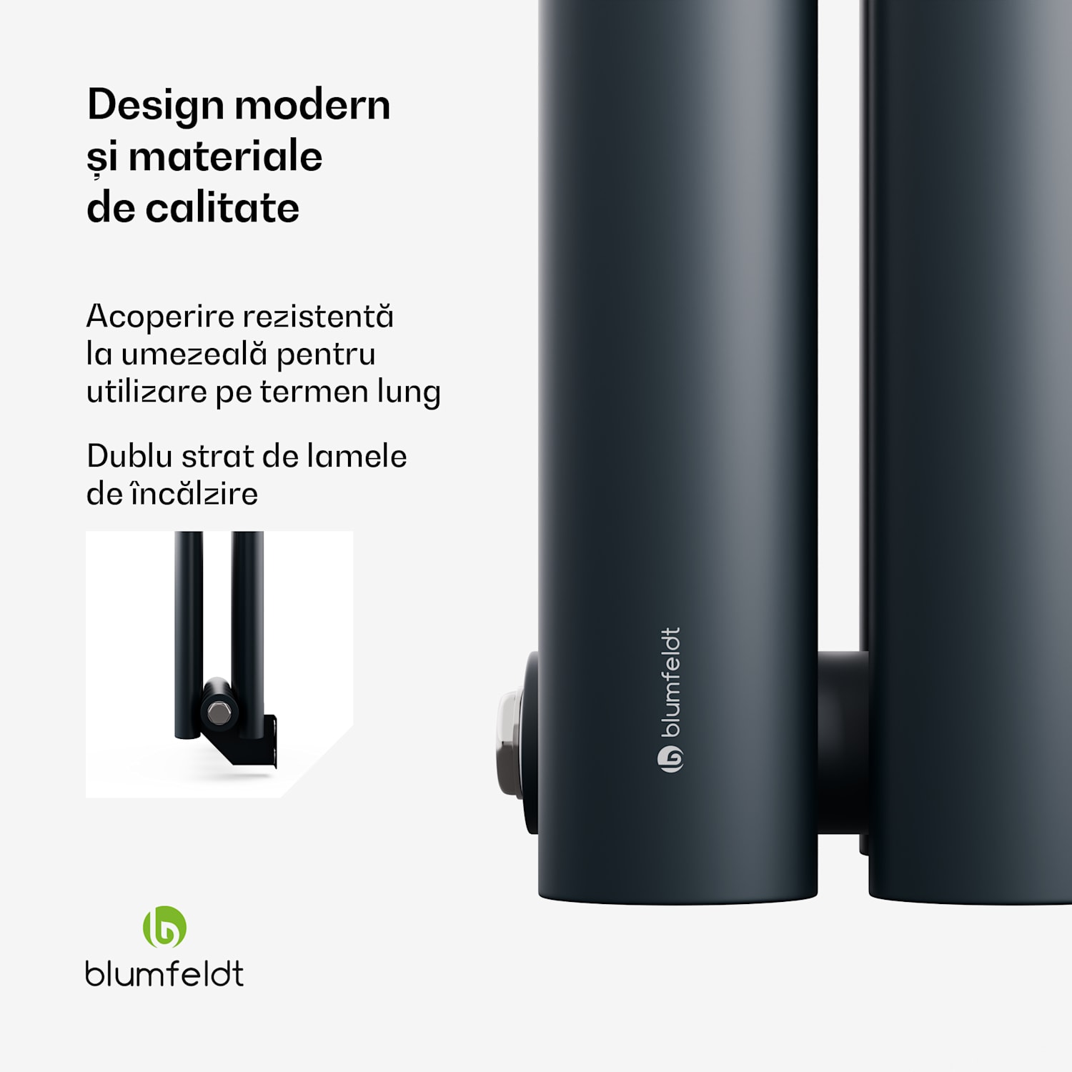 Tallheo radiator 60x30 360W Două rânduri | 60 x 30 cm | Antracit