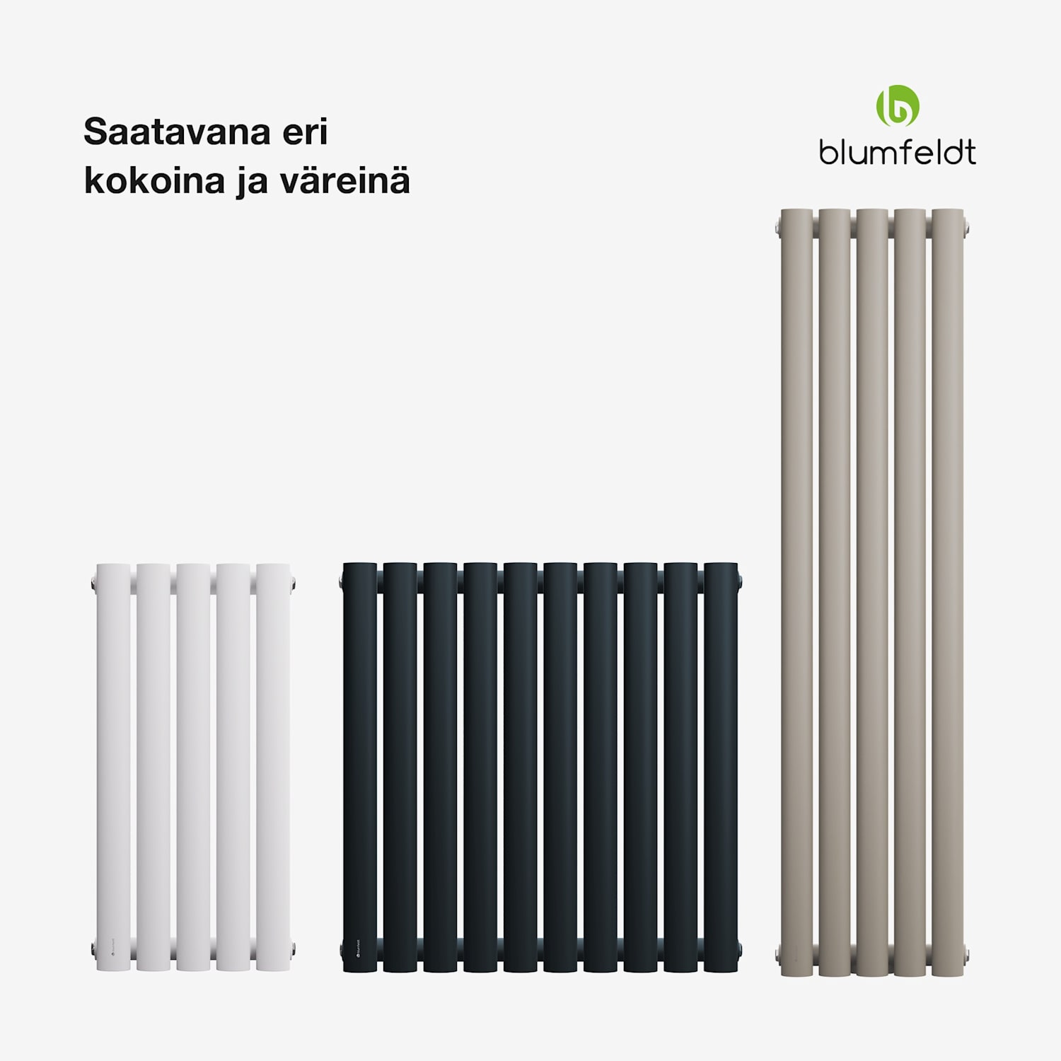 Blumfeldt Tallheo lämpöpatteri 60 x 30 360 W Double Layer | 60 x 30 cm | Valkoinen
