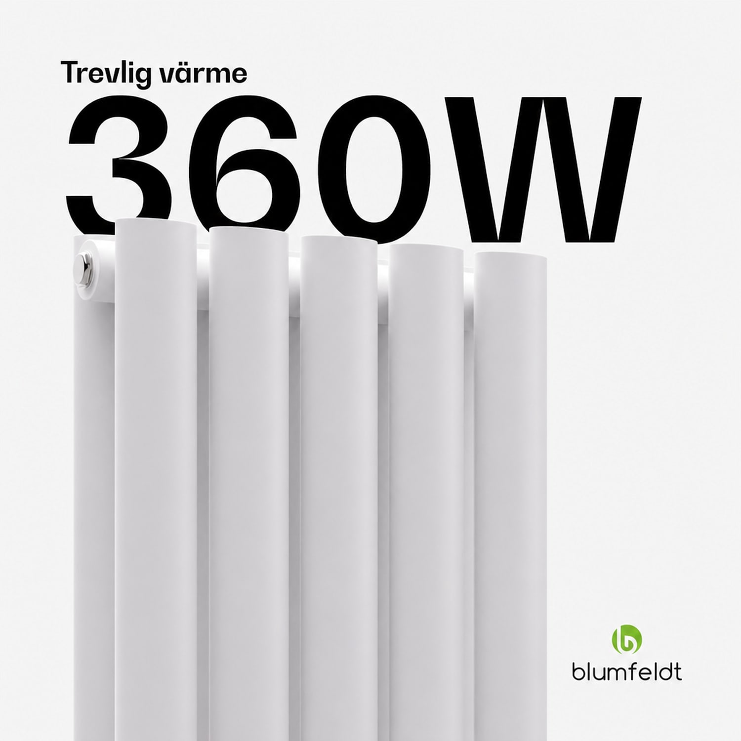 Blumfeldt Tallheo element 60x30 360W Double Layer | 60 x 30 cm | Vit
