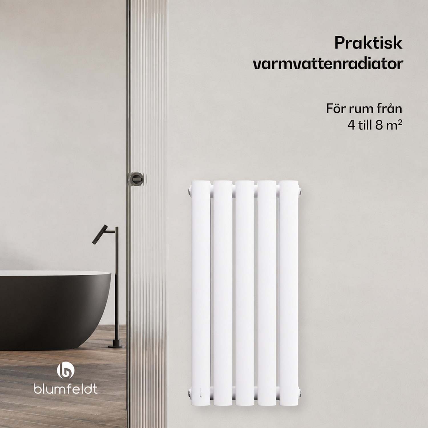Blumfeldt Tallheo element 60x30 360W Double Layer | 60 x 30 cm | Vit