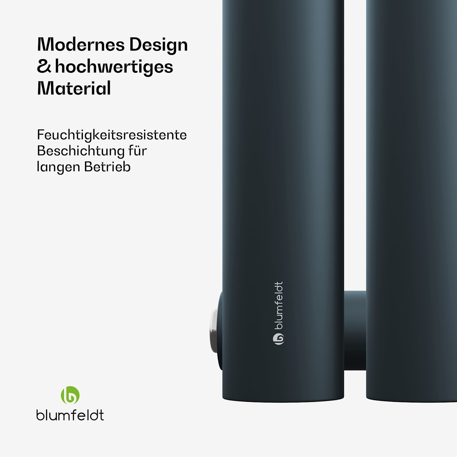 Blumfeldt Tallheo - Radiatore, 60x30, 462 W Single Layer | 60 x 60 cm | Antracite