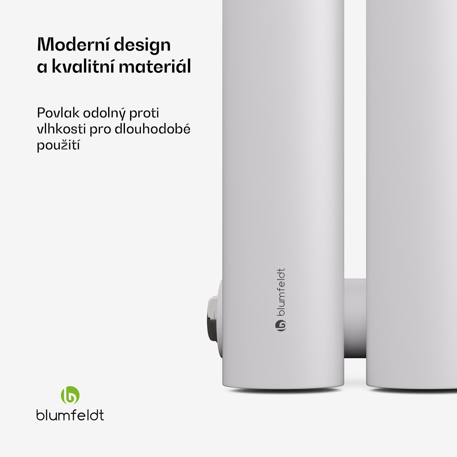 Tallheo radiátor 60x60 462W Jedna řada | 60 x 60 cm | Bílá