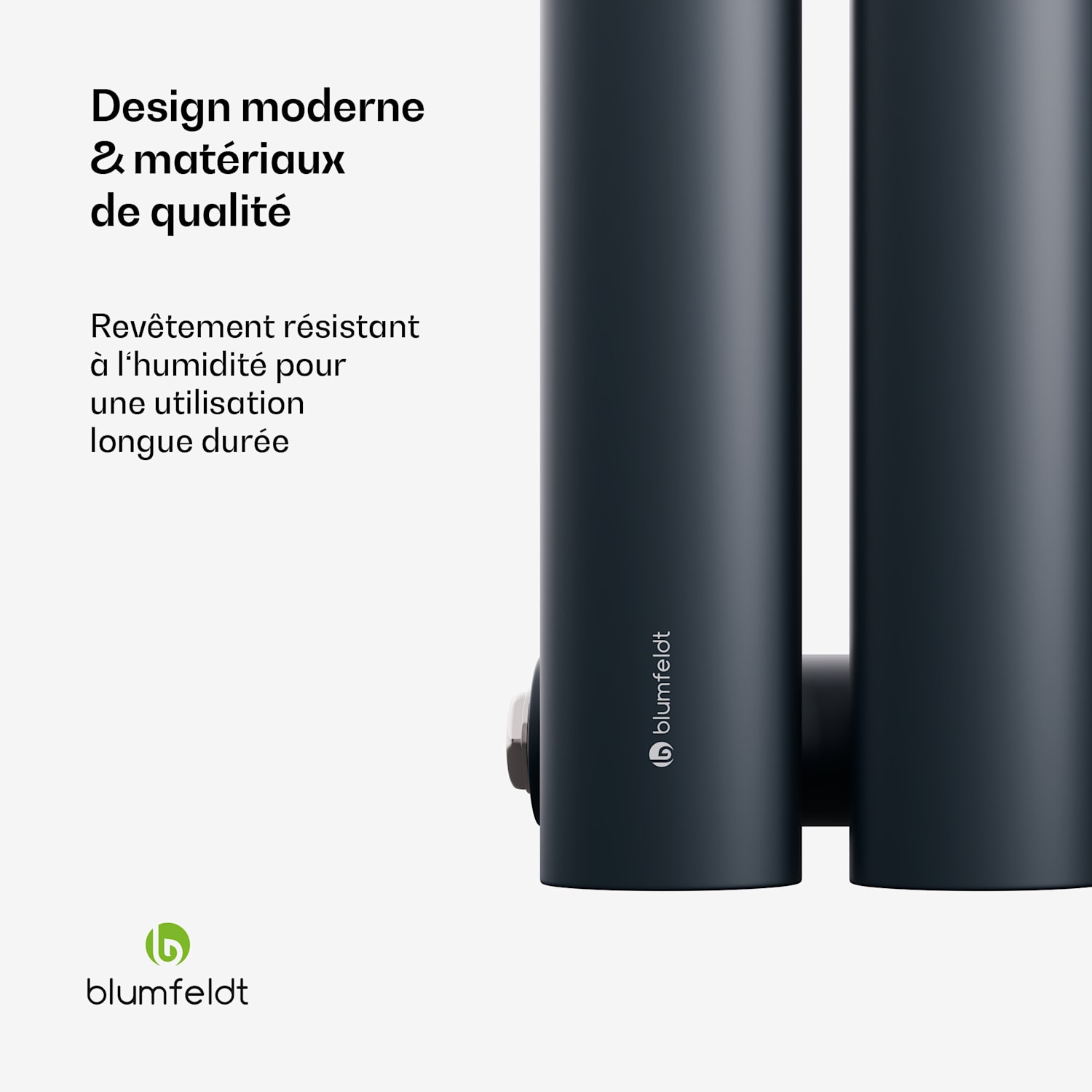 Blumfeldt Tallheo radiator 120x30 420W Single Layer | 120 x 30 cm | Antraciet