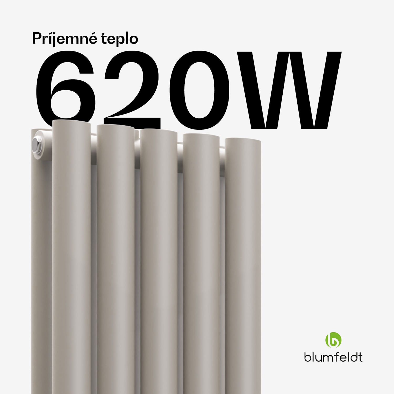 Tallheo radiátor 120x30 620W Dva rady | 120 x 30 cm | Piesok