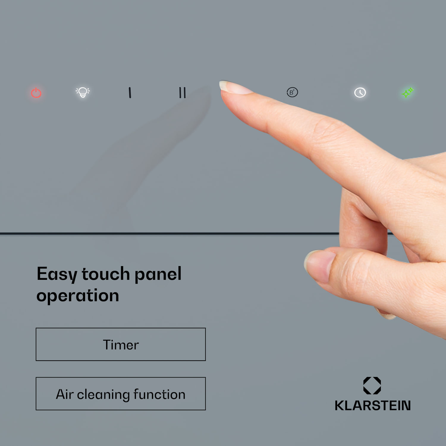 SleekAir afzuigkap | A+++ | 717 m³/h | touch | led | 60 cm 60 cm | Roestvrij Staal