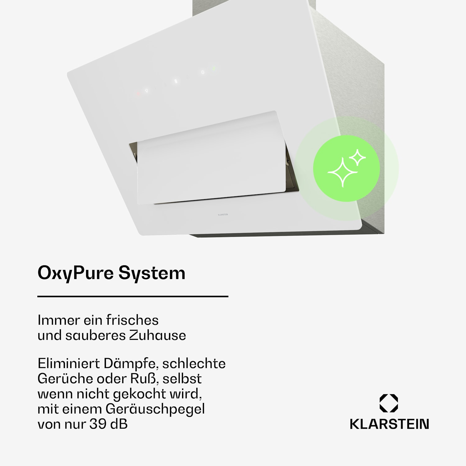 SleekAir Dunstabzugshaube | A+++ | 717 m³/h | Touch | LED | 60 cm 