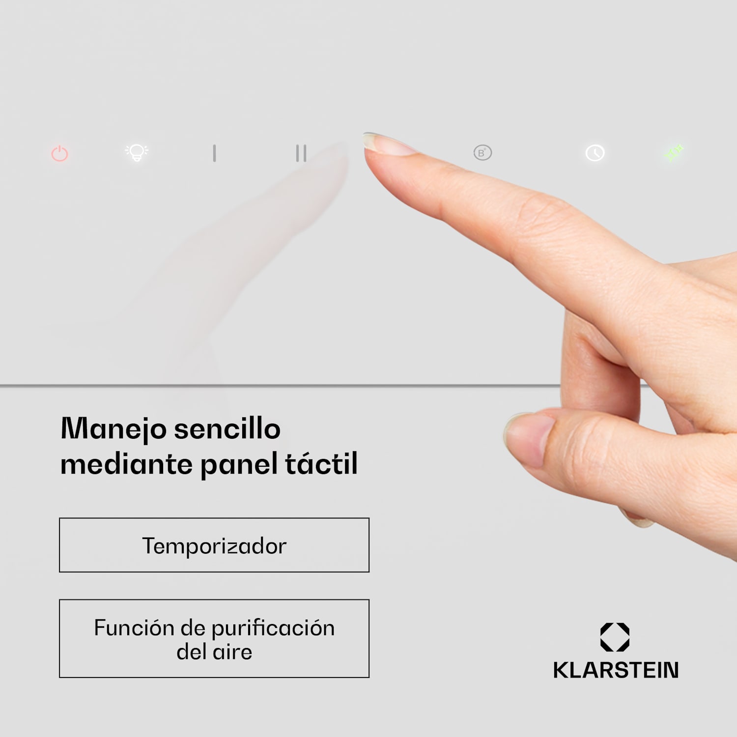 Campana extractora SleekAir | A+++ | 717m³/h | Touch | LED | 60cm 