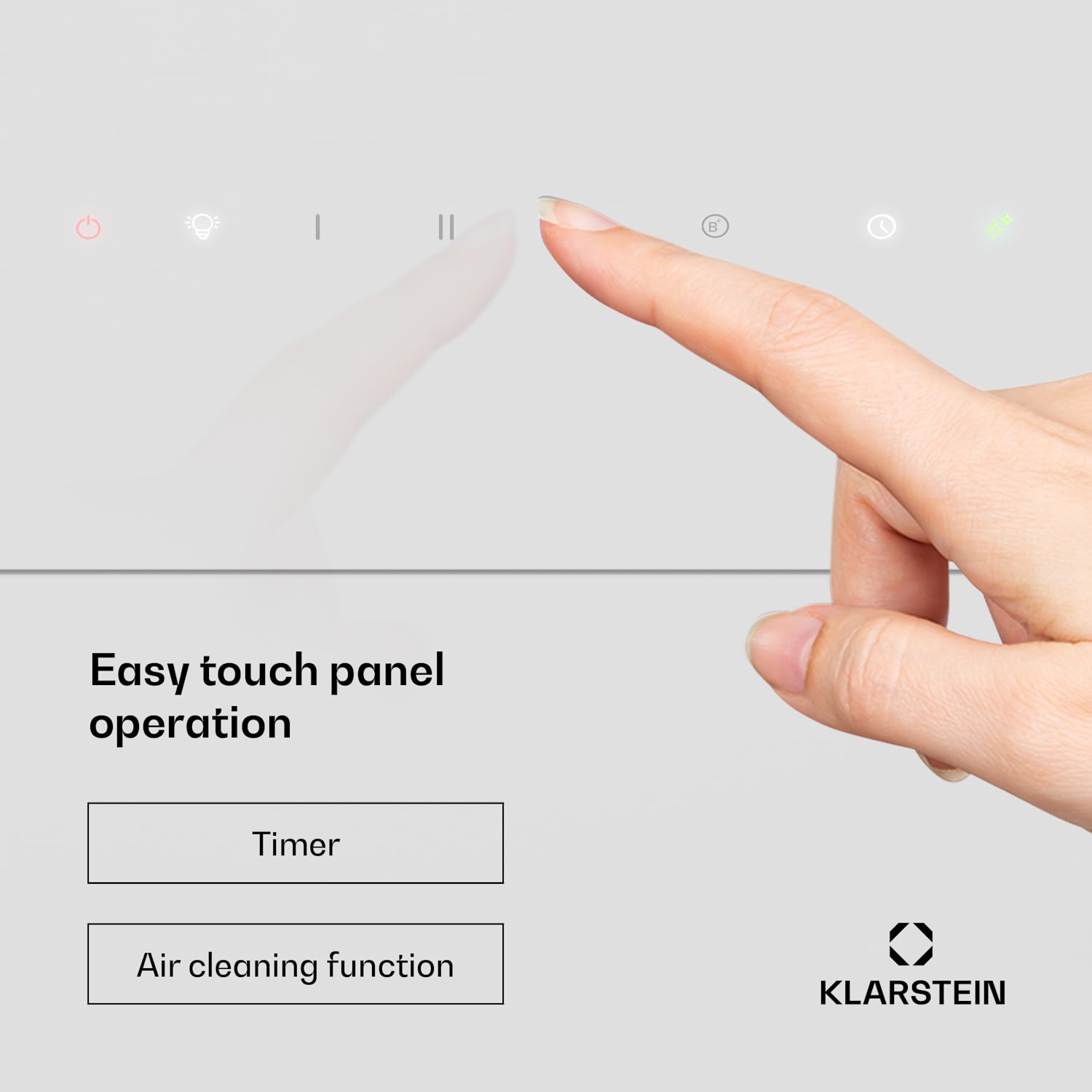 SleekAir extractor hood | A+++ | 717m³/h | Touch | LED | 60cm 