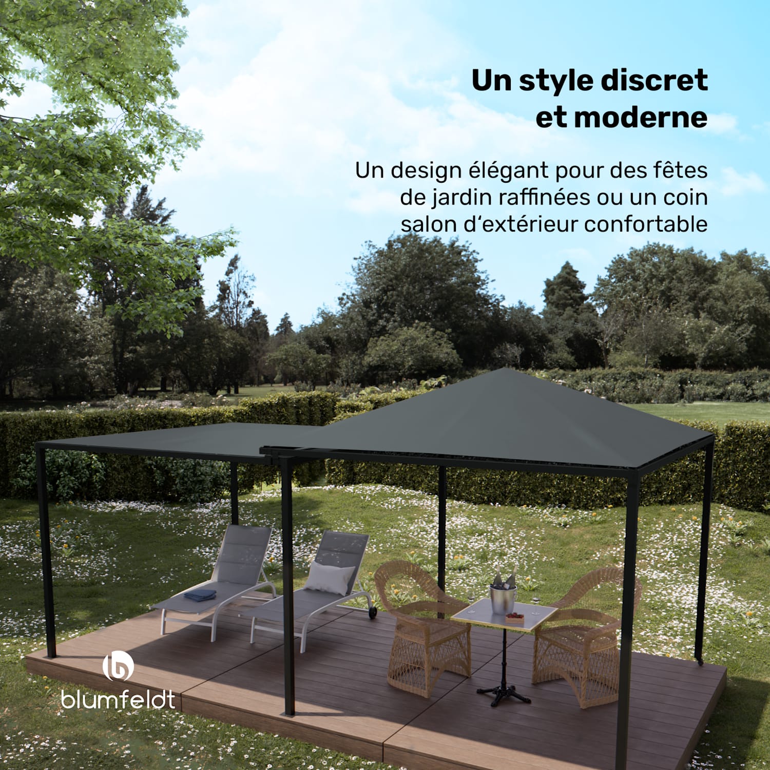 ShadeMax pavillon extensible avec protection UV30+ 