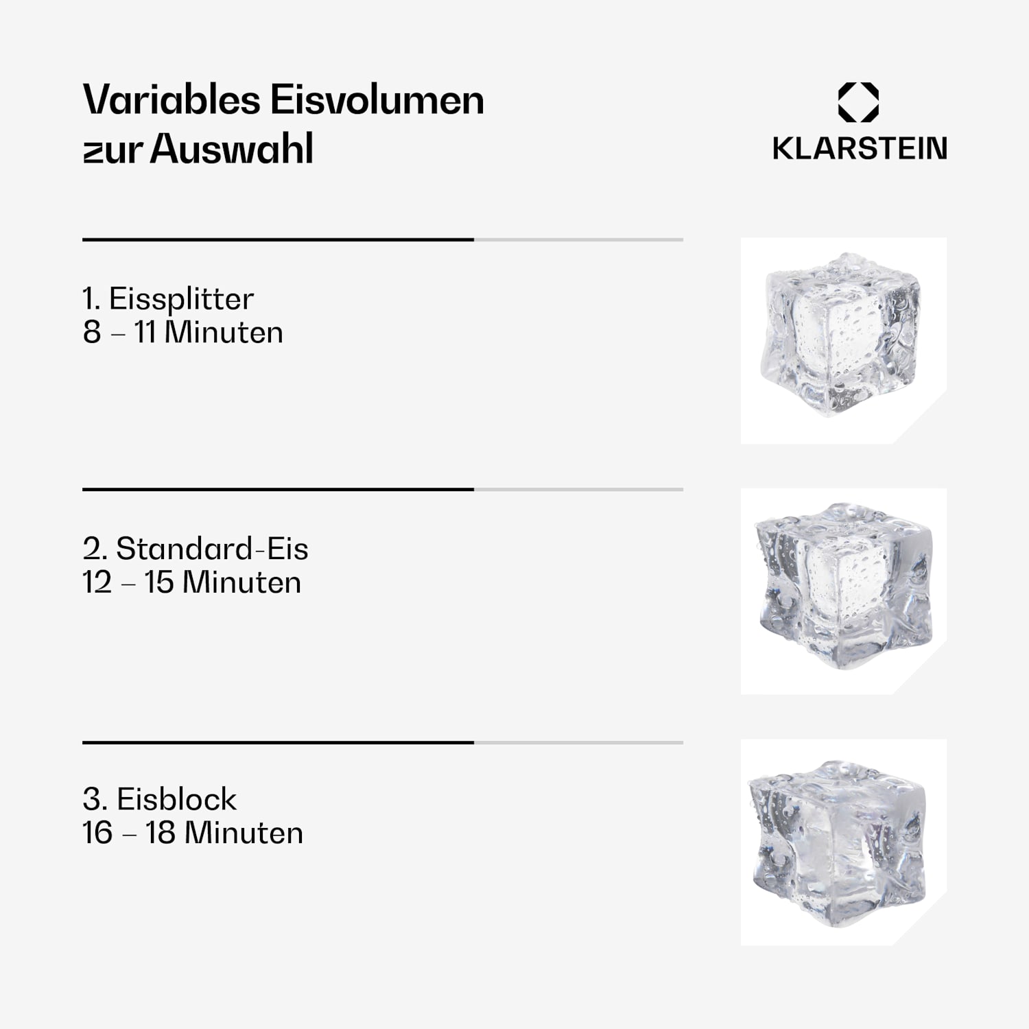 Glacial - Macchina del ghiaccio industriale, 55 kg, con display a LED e finestrella 