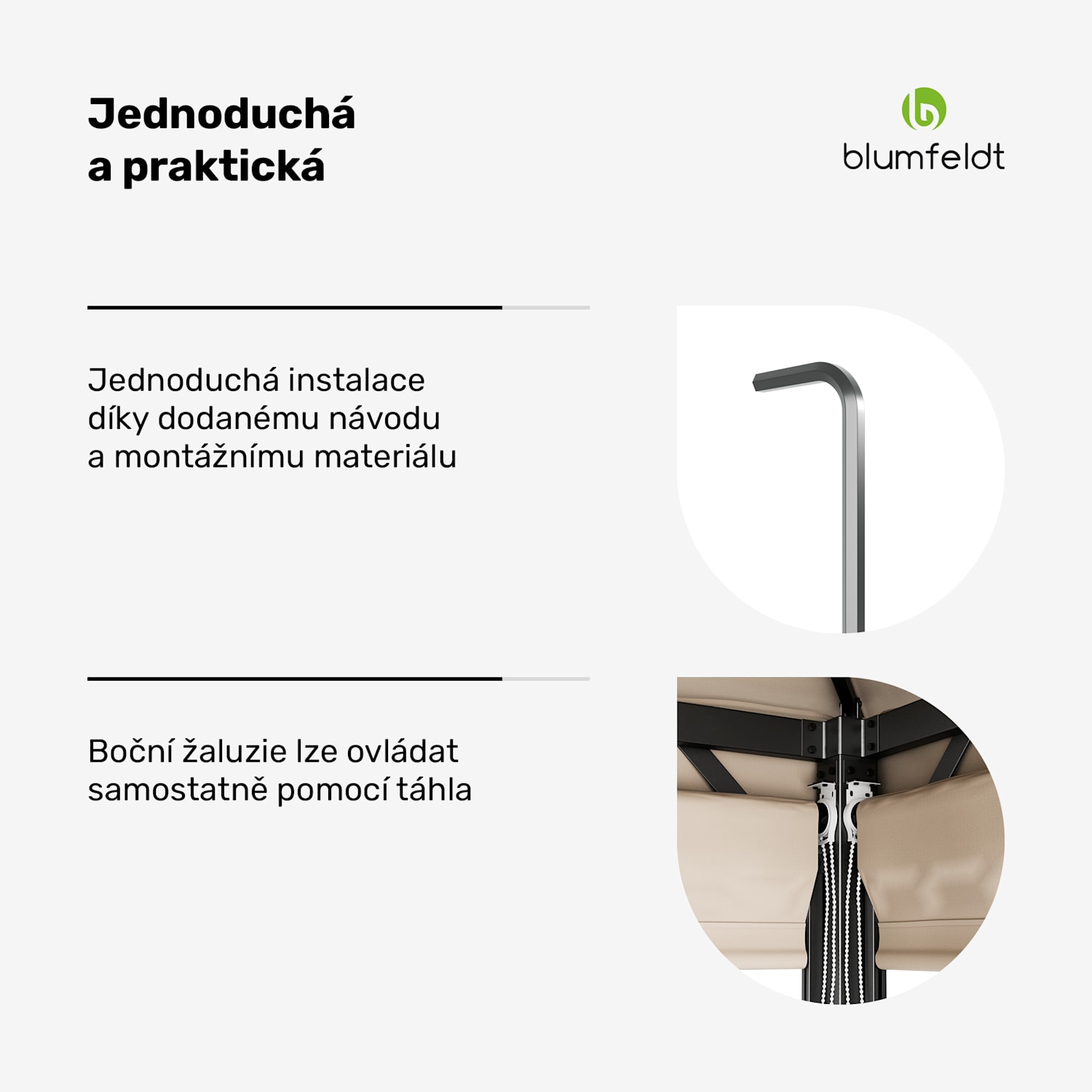 Grandezza Cortina zahradní altán 3x4 m, odolný proti povětrnostním vlivům, práškově lakovaný, boční rolety 3 x 4 m | Béžová