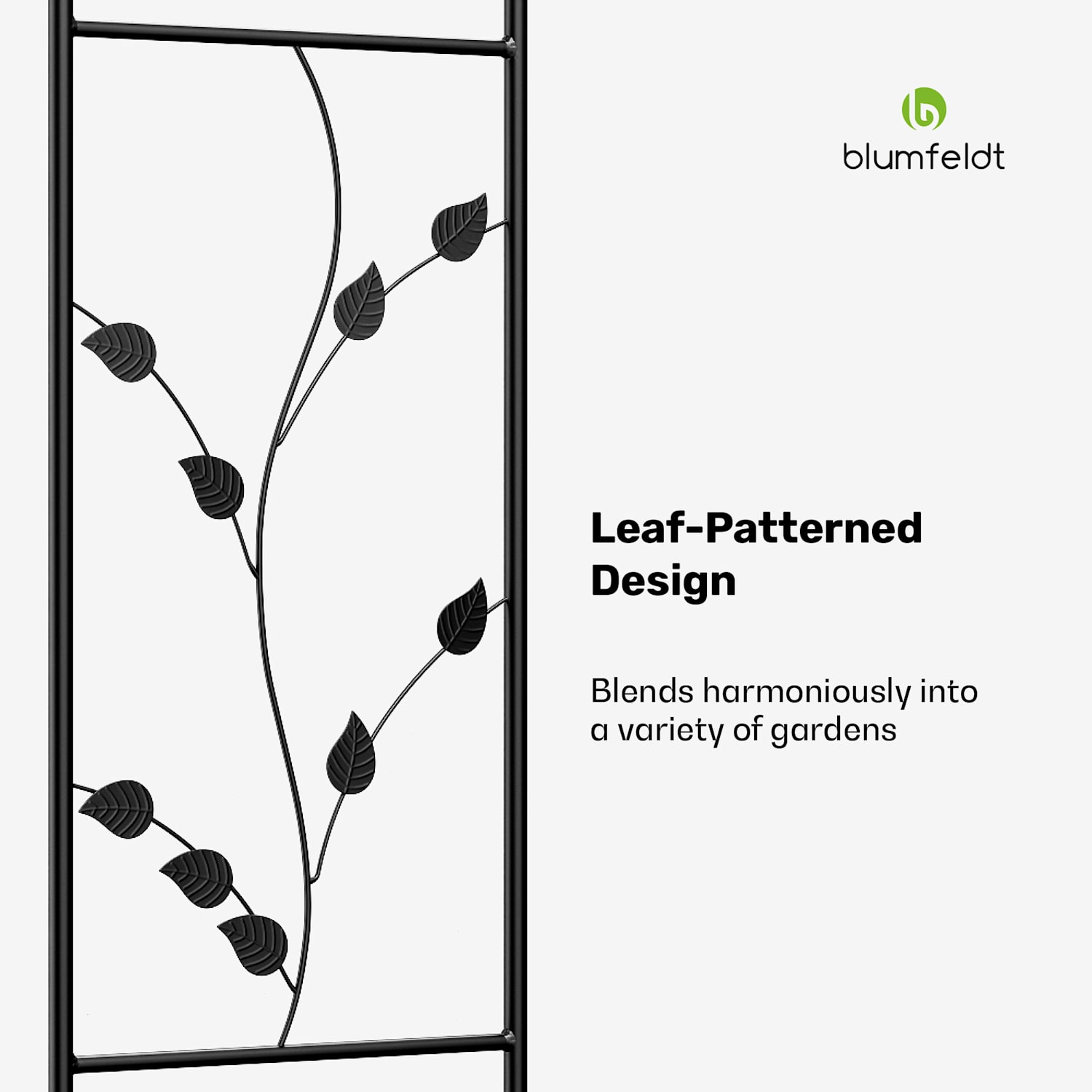 FloraBelle Arch rozenboog | decoratieve bladmotieven | weerbestendig | klimhulp 