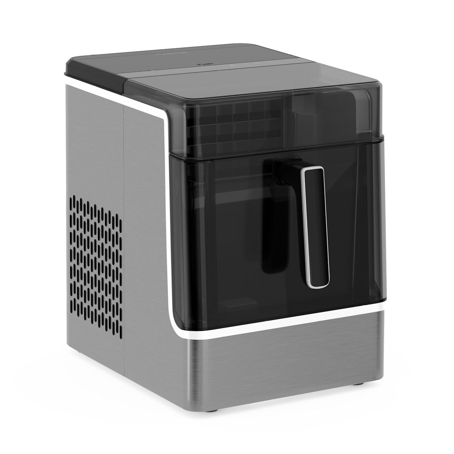 Ice Lux kostkarka do lodu, Stal nierdzewna, 23 kg/24 h, Funkcja samoczyszczenia Srebrny