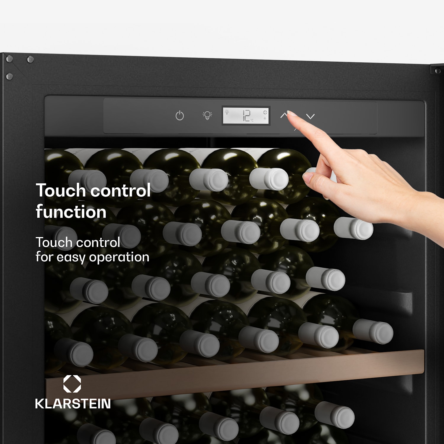 Viinikaappi CellarMax | 155 pulloa | kompressori | energiatehokkuus E 155 pulloa