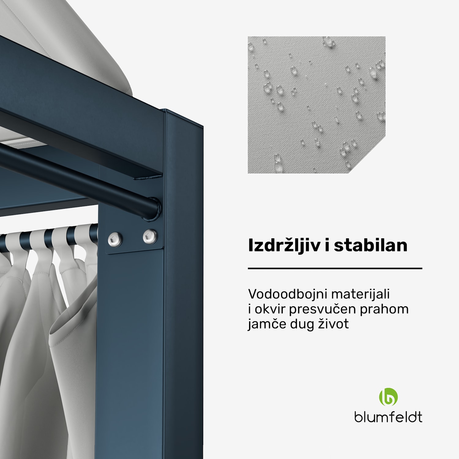 Eremitage Double XL ležaljka, zaštita od sunca, za do 2 osobe, aluminijski okvir, otporna na vremenske uvjete 