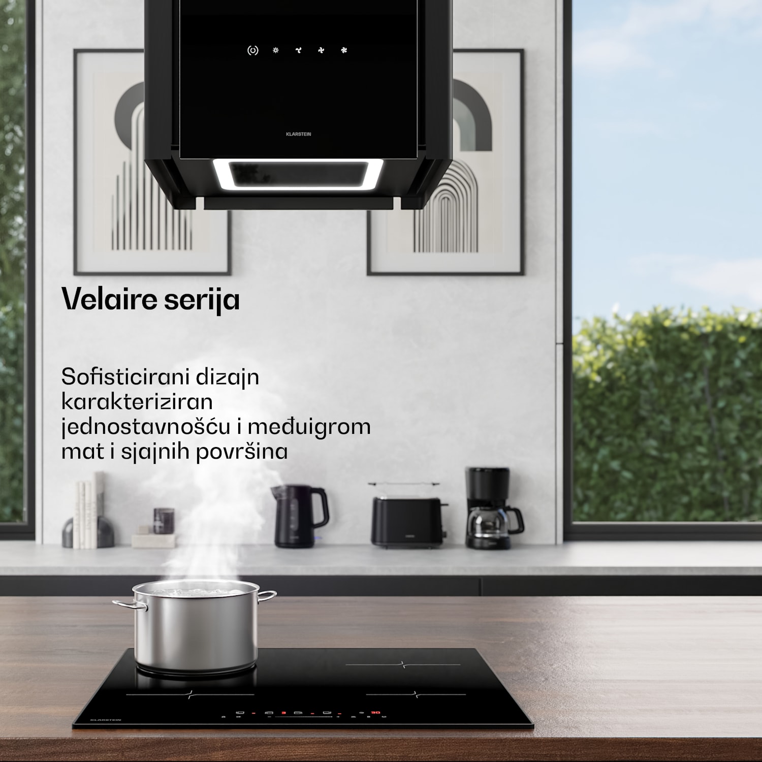 Verosteel toster | Toster za 2 kriške | 800 W | 7 razina pečenja | Grijač peciva 