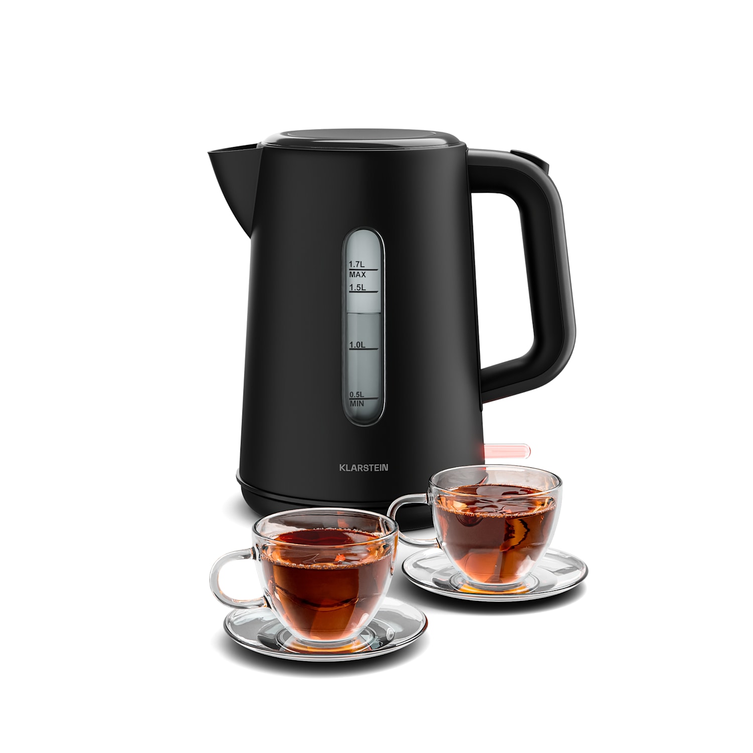 Velaire Wasserkocher | 1,7 Liter | 2200 W | 360°-Drehfuß | Modernes, minimalistisches Design 