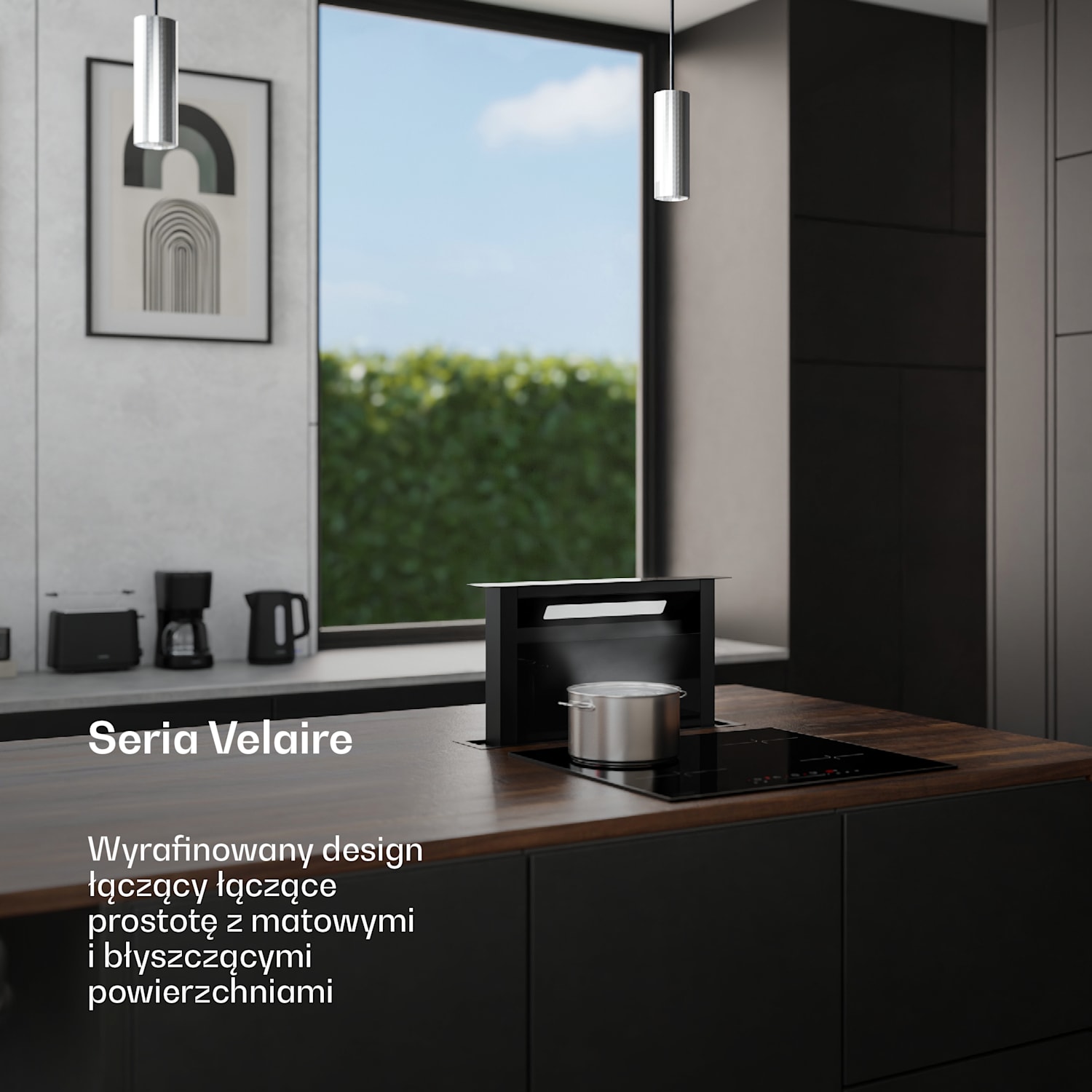 Velaire Przelewowy ekspres do kawy | 1,25 litra | Funkcja utrzymywania ciepła | 900 W | 10 filiżanek 