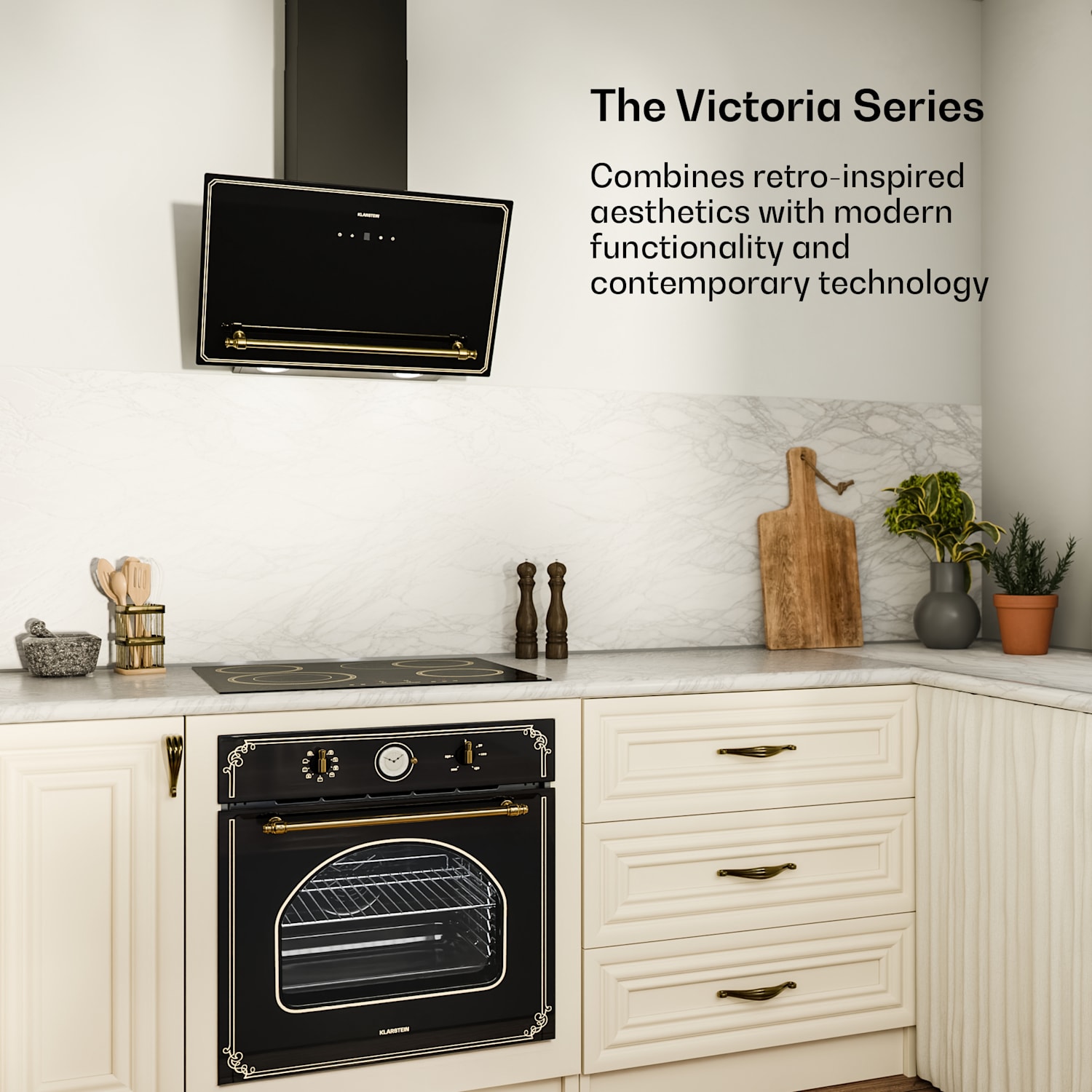 Victoria lasikeramiikkaliesi | 4 keittoaluetta | Elegantti, ajaton | 6600 W | 60 cm 60 cm