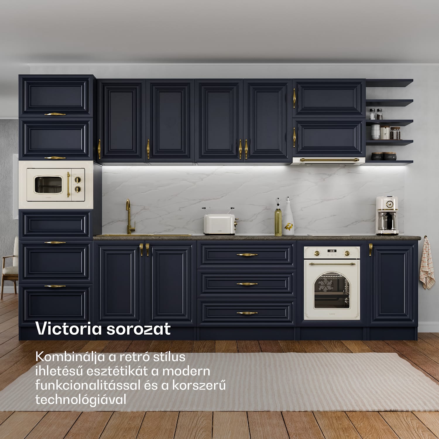 Victoria kenyérpirító | 2 szeletes kenyérpirító | 800 W | 7 pirítási fokozat | Zsemlemelegítő 