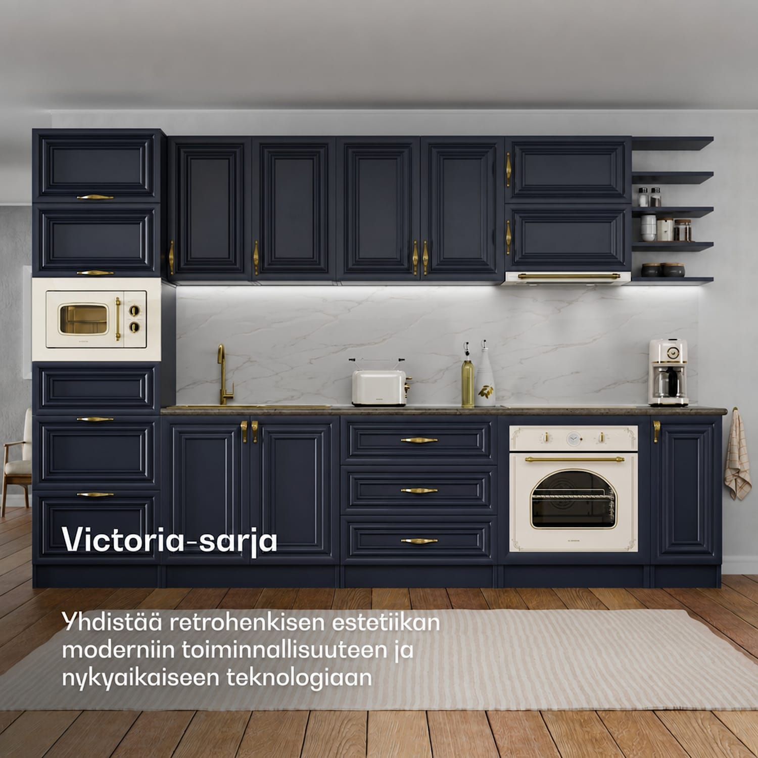Victoria suodatinkahvinkeitin | 1,5 litraa | Lämpimänäpitotoiminto | 12 kuppia Kerma