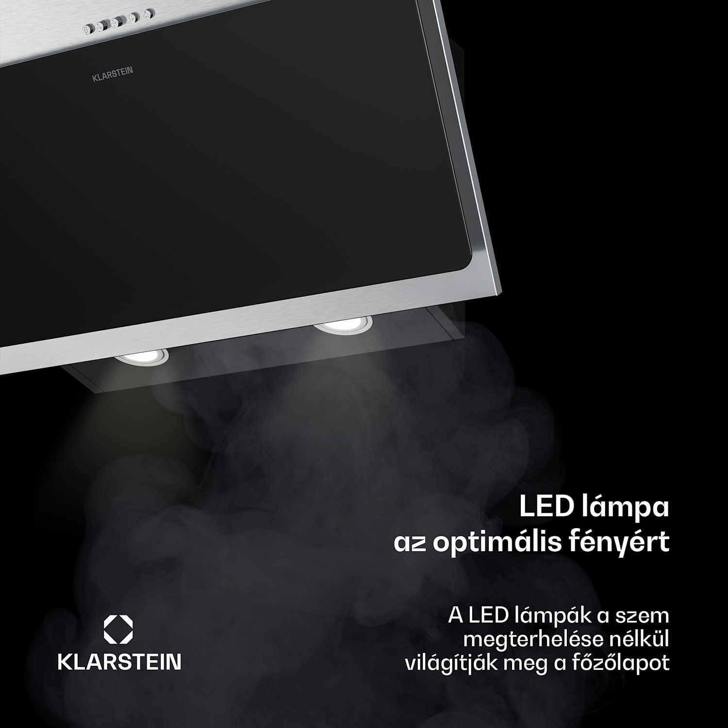 Alessia ferde páraelszívó | elszívó és keringtető üzemmód | rozsdamentes acél | 404 m³/h | 60 cm 60 cm | Rozsdamentes acél