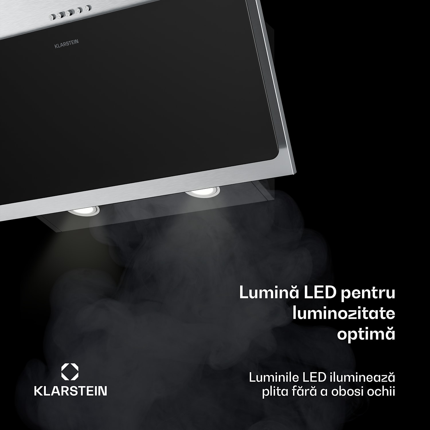 Alessia hotă înclinată | mod evacuare aer și recirculare | oțel inoxidabil | 404 m³/h | 60 cm 60 cm | Oțel inoxidabil