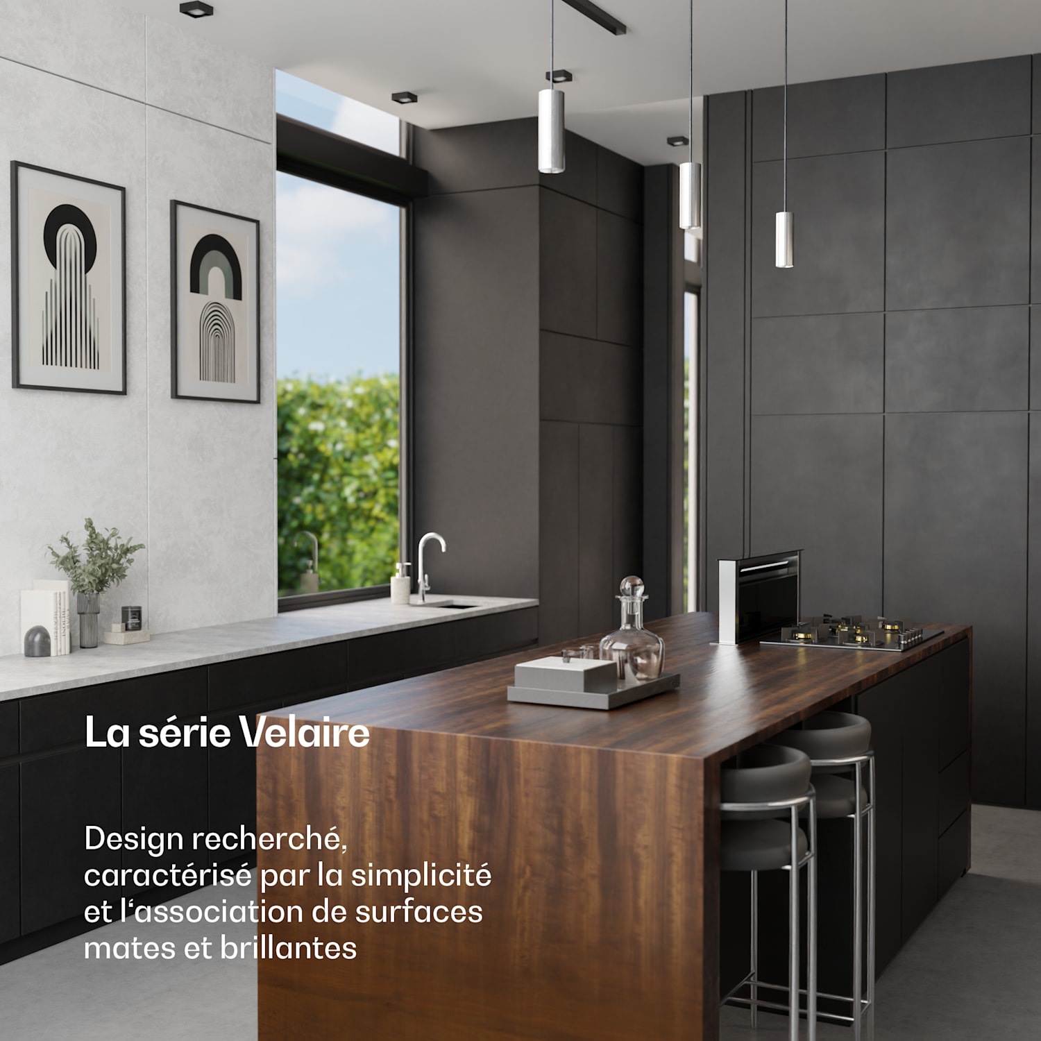 Velaire Lave-vaisselle indépendant | Minimaliste, élégant, puissant | CEE A | 60 cm pose libre / sur pied | 60 cm