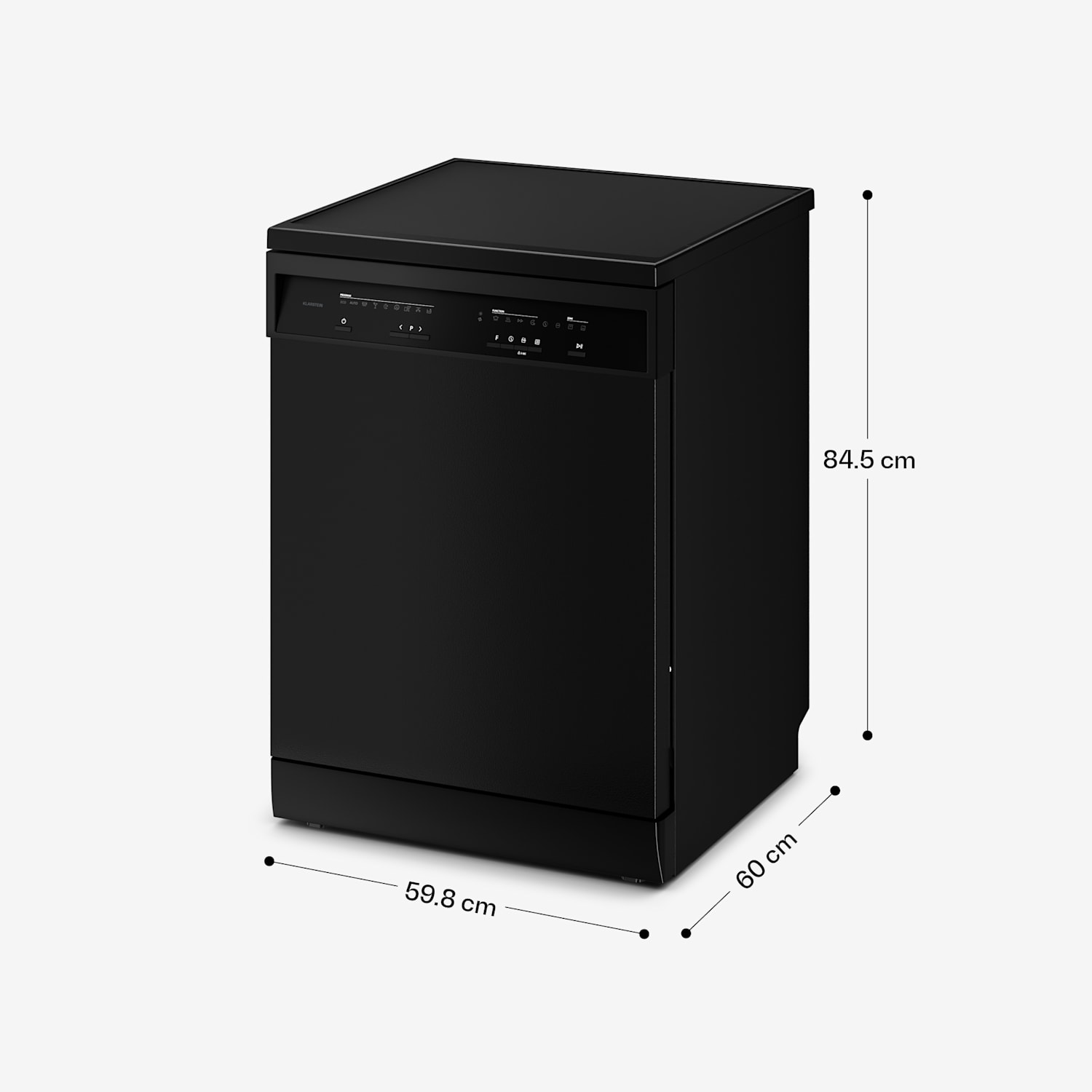 Velaire - Lavastoviglie Indipendente | Minimalista, Elegante, Potente | Classe energetica A | 60 cm Posizionamento libero | 60 cm