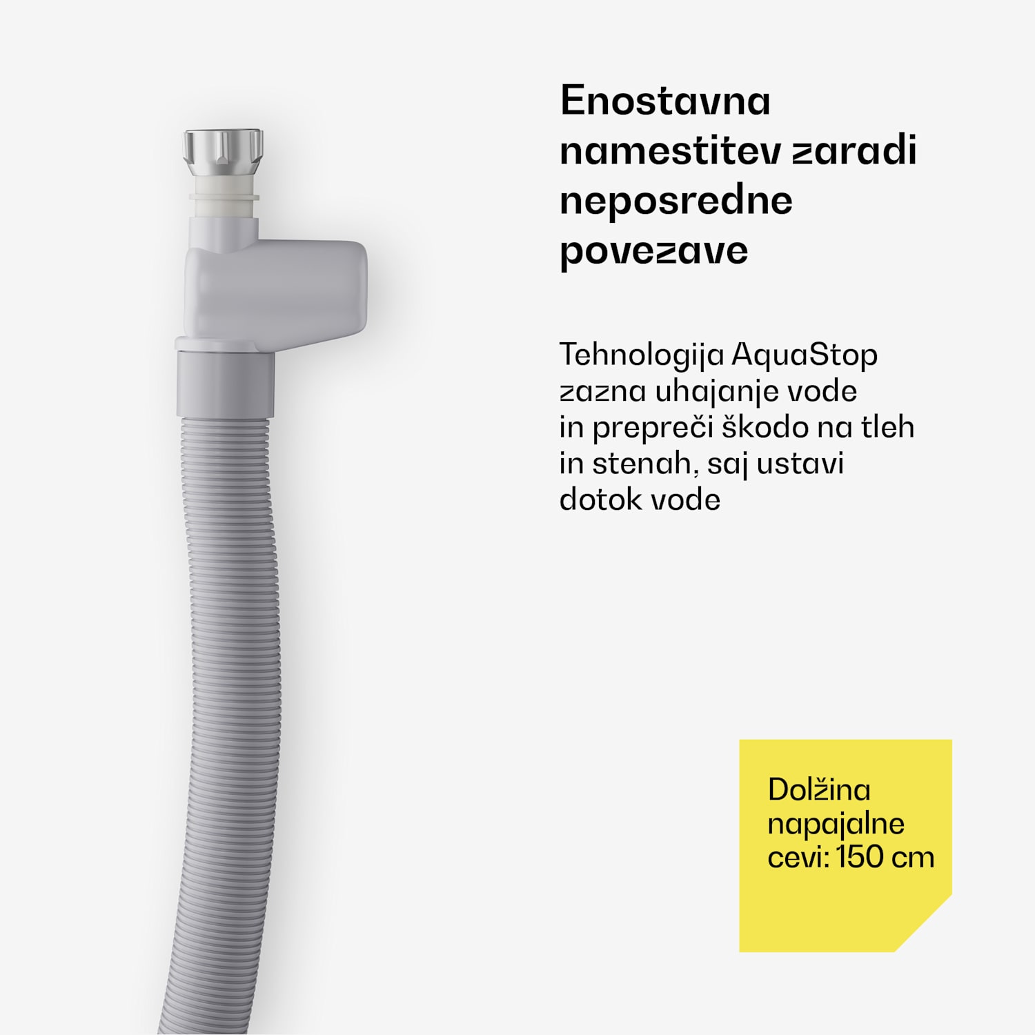 Velaire prostostoječi pomivalni stroj | Minimalističen, kompakten, učinkovit | EEC A | 60 cm samostojni | 60 cm