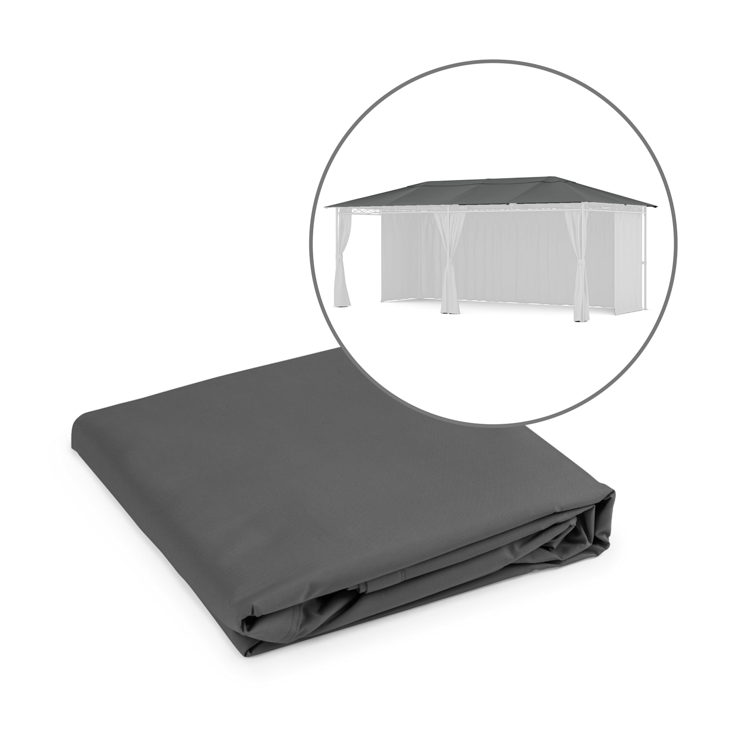 Mondo 3x6 Roof Grey 