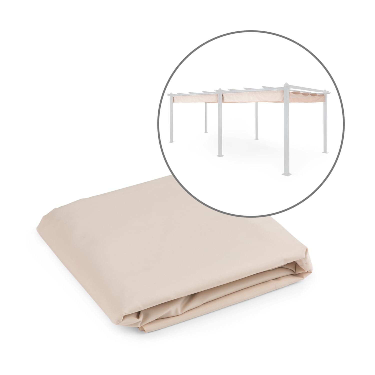 Pantheon Pergola 3x6 SP  Roof beige - 10047506 