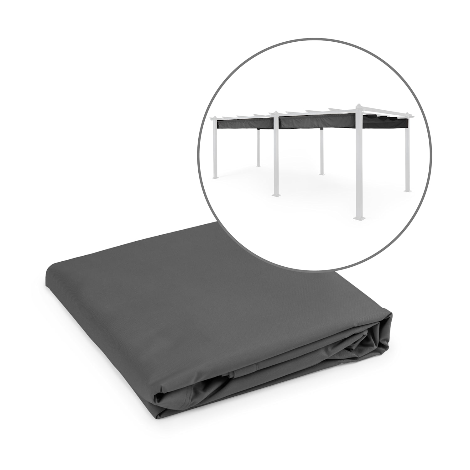 Пергола Pantheon 3x6 SP Покрив сив 