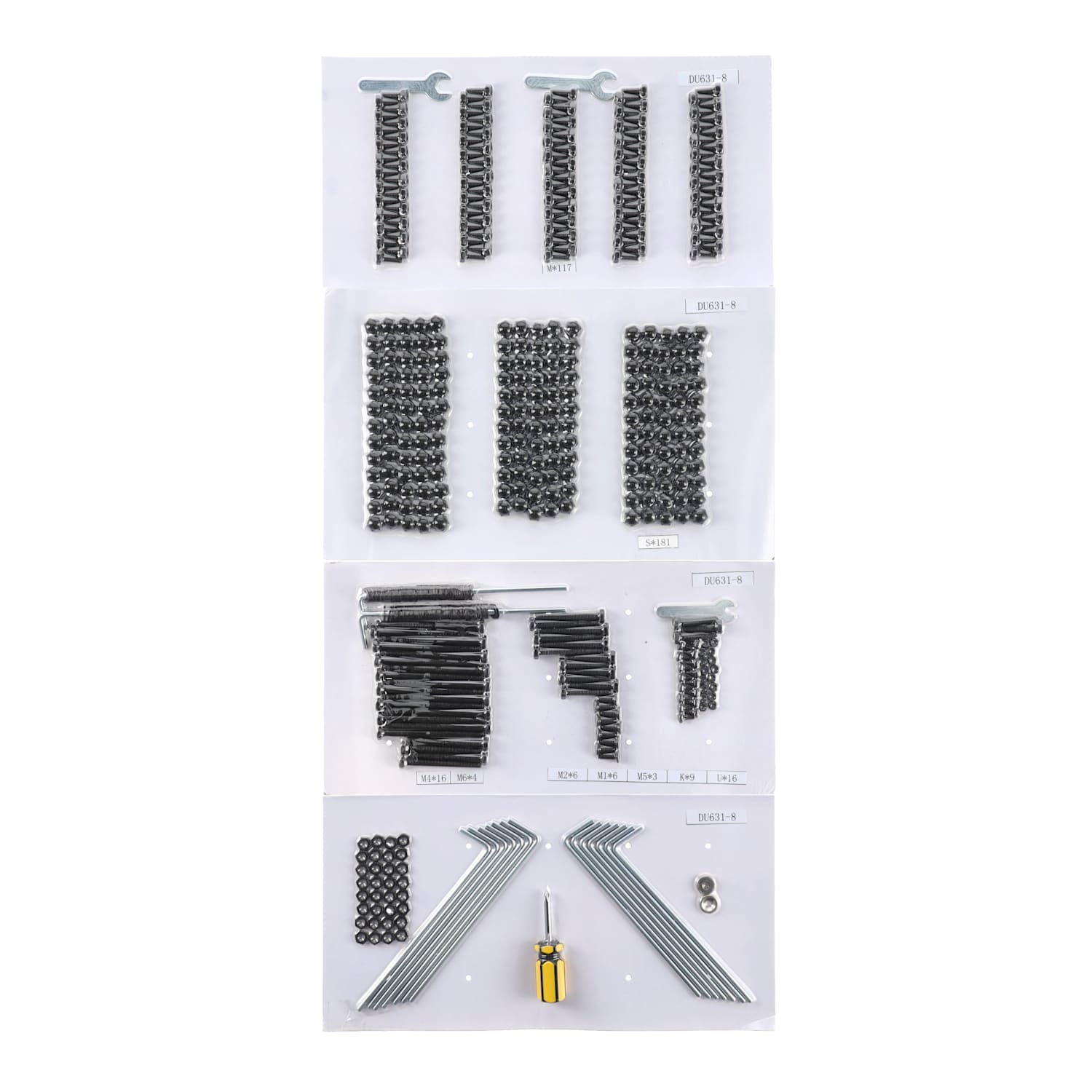 schroevenset - Pantheon Robust 3 x 4 w/BL 
