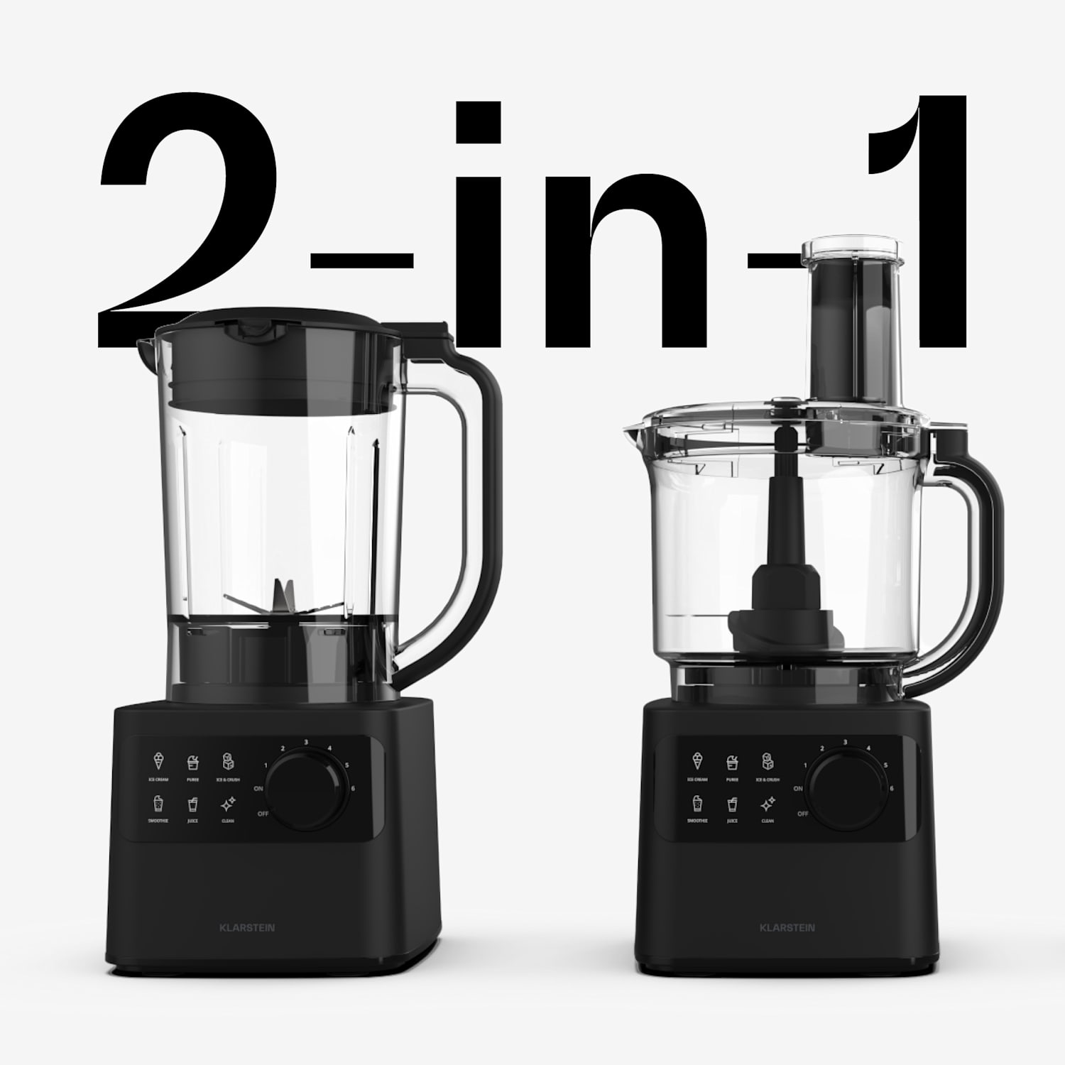 Velaire Küchenmaschine mit Mixer Kneten, Aufschlagen & Entsaften 1200W 2l Küchenmaschine/1,75l Mixer 