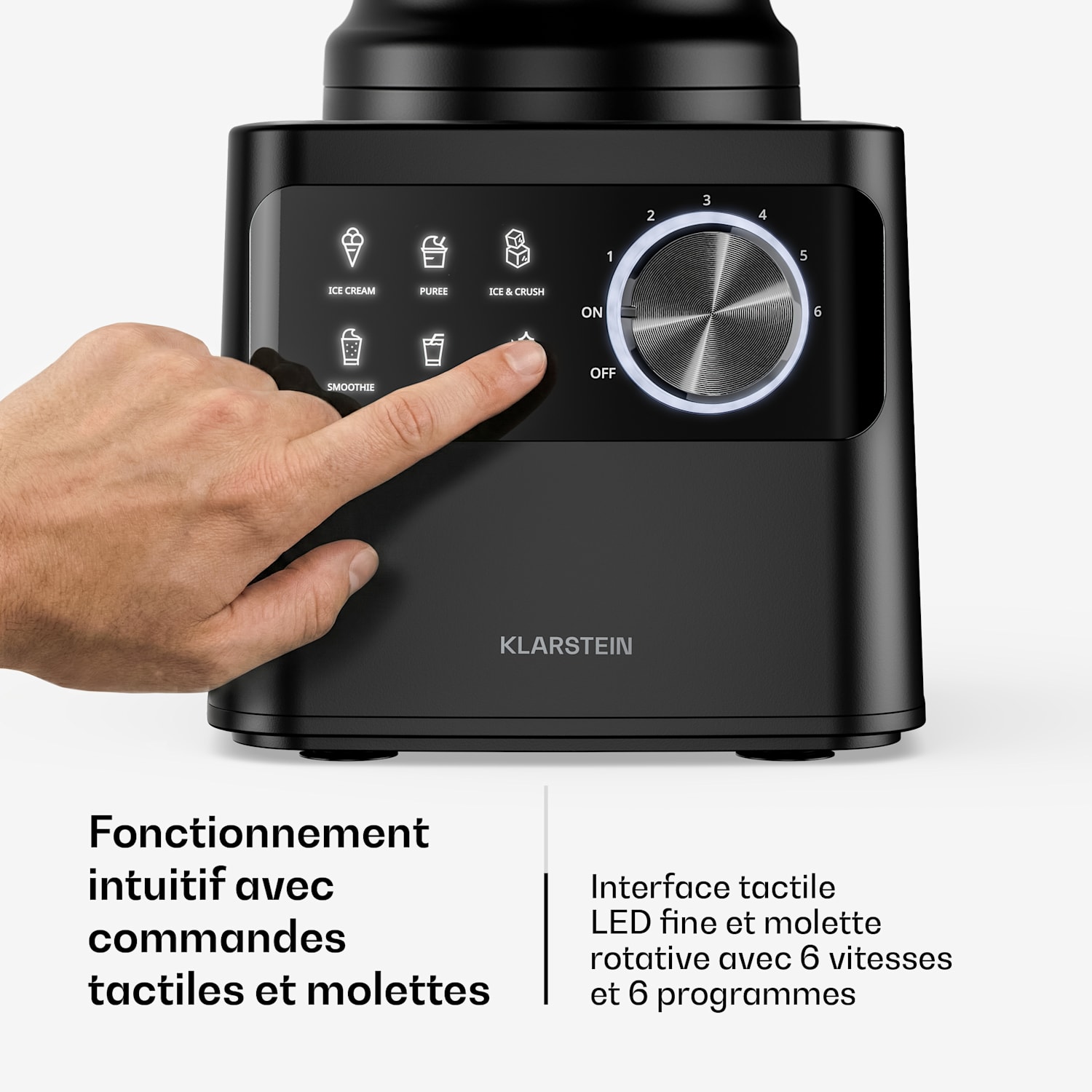 Velaire keukenmachine met blender kneden, kloppen & sap maken 1200W 2l keukenmachine / 1,75l blender 