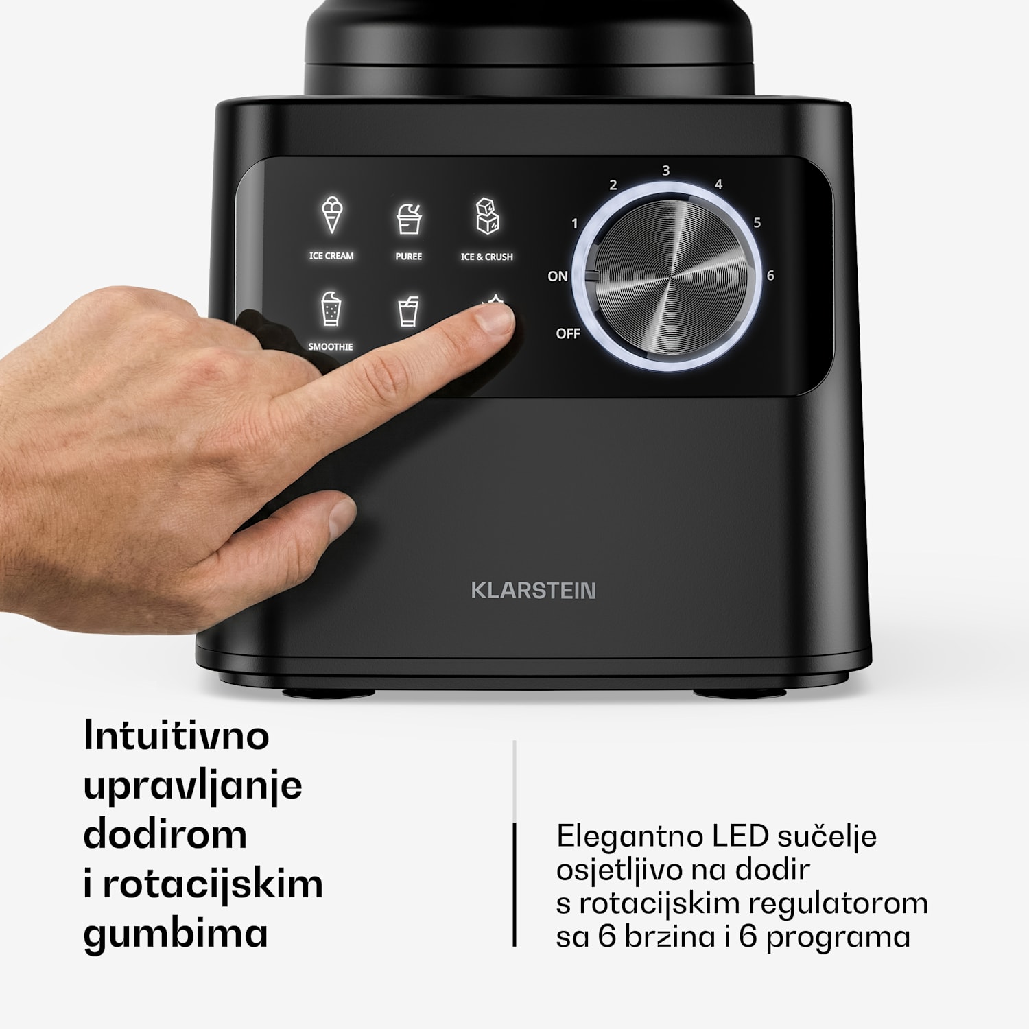 Velaire kuhinjski robot s mikserom za miješenje, mućenje i cijeđenje soka 1200 W 2 l kuhinjski robot/mikser 1,75 L 