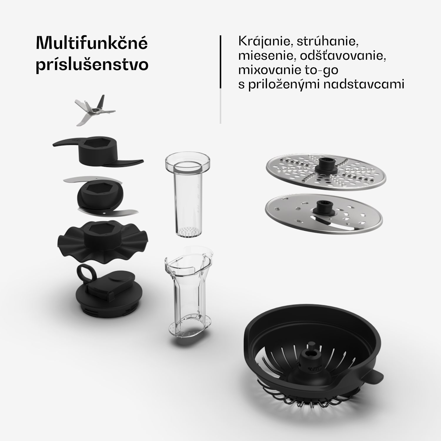 Velaire kuchynský robot s mixérom na miesenie, šľahanie a odšťavovanie 1200 W 2 l kuchynský robot/mixér 1,75 l 